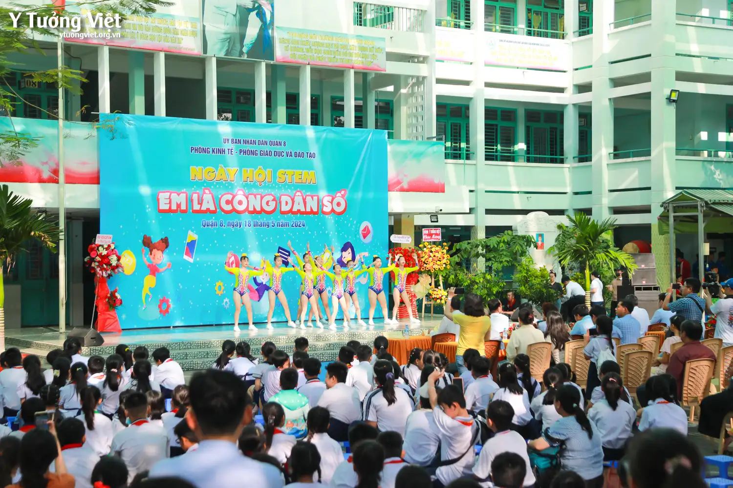 Đồng hành cùng Ngày hội STEM Quận 8 – Em là công dân số