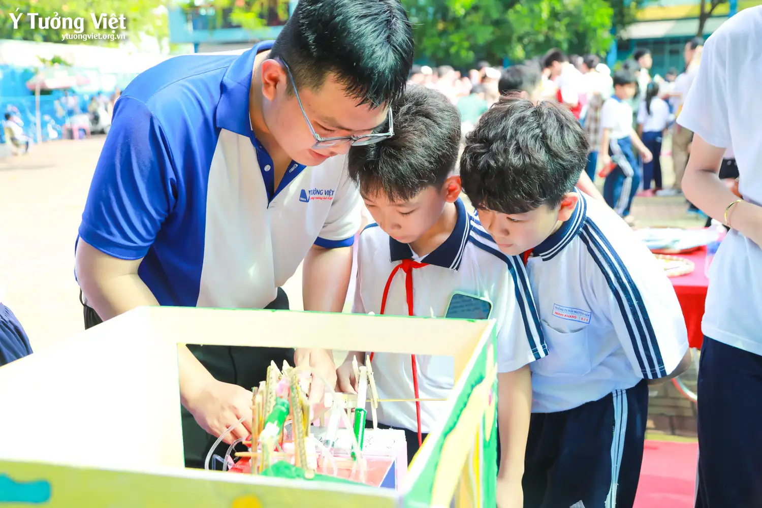 Đồng hành cùng Ngày hội STEM Quận 8 – Em là công dân số
