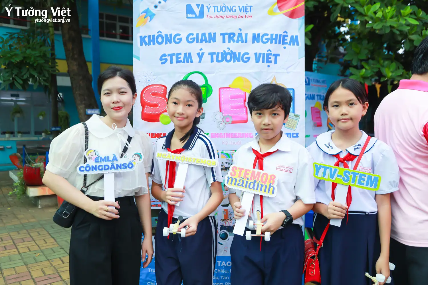Đồng hành cùng Ngày hội STEM Quận 8 – Em là công dân số