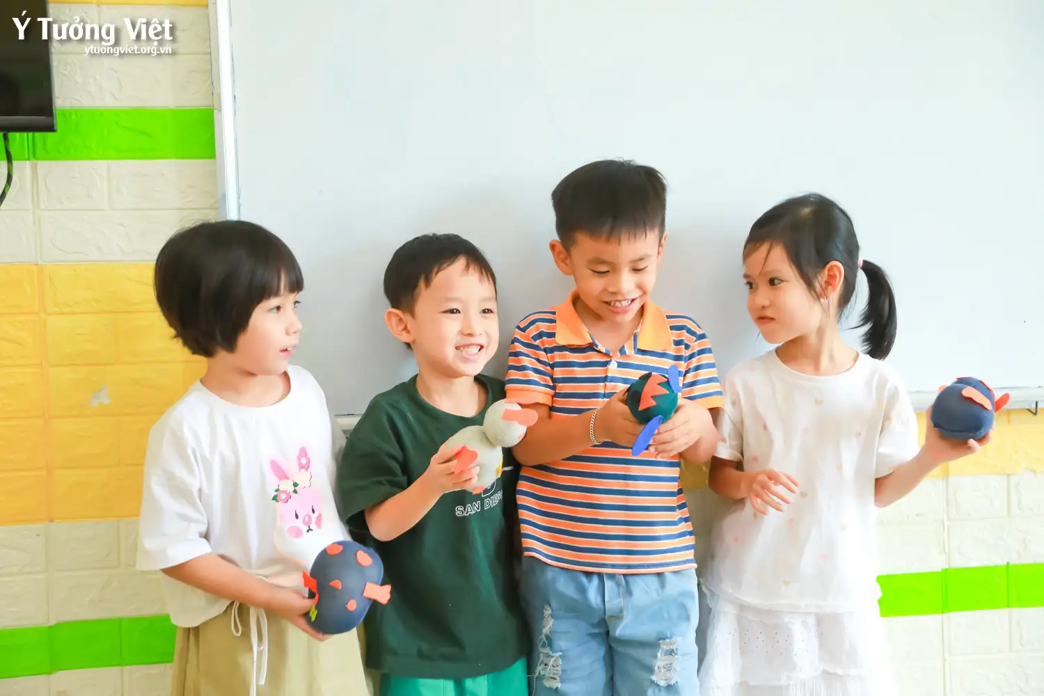 Nhật ký Hè Bản Lĩnh 2024: Tự tay làm gấu bông xinh xắn ở giờ Trải nghiệm sáng tạo