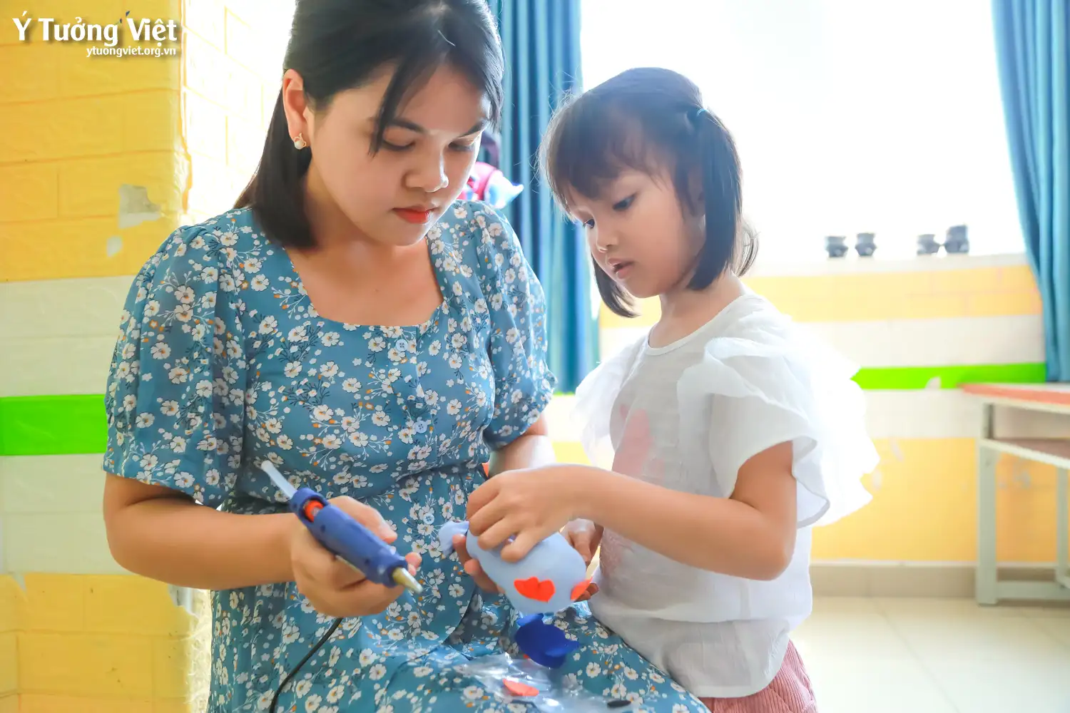 Nhật ký Hè Bản Lĩnh 2024: Tự tay làm gấu bông xinh xắn ở giờ Trải nghiệm sáng tạo