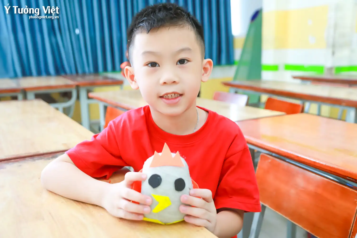 Nhật ký Hè Bản Lĩnh 2024: Tự tay làm gấu bông xinh xắn ở giờ Trải nghiệm sáng tạo
