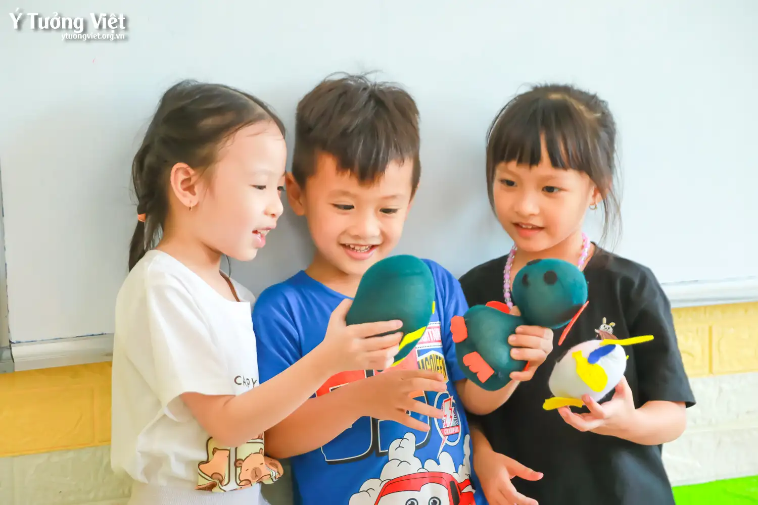 Nhật ký Hè Bản Lĩnh 2024: Tự tay làm gấu bông xinh xắn ở giờ Trải nghiệm sáng tạo