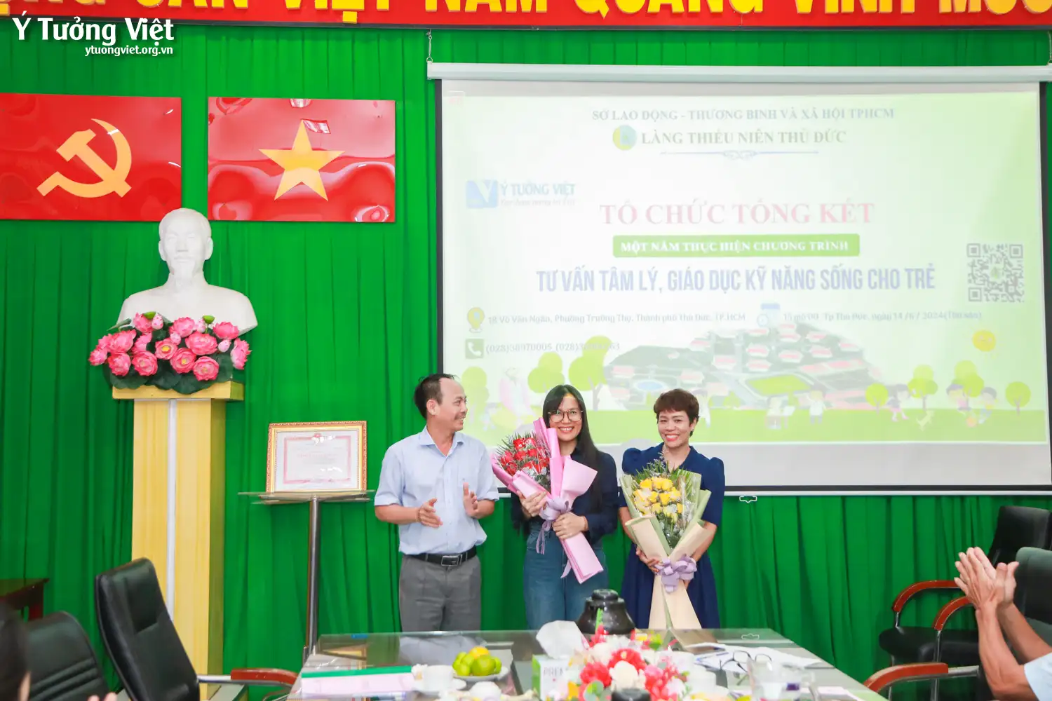 Ý TƯỞNG VIỆT – LÀNG THIẾU NIÊN THỦ ĐỨC | Tổng kết chương trình Tư vấn tâm lý – Giáo dục Kỹ năng sống cho trẻ 2023 – 2024 và Ký kết hợp tác giai đoạn 2024 – 2025