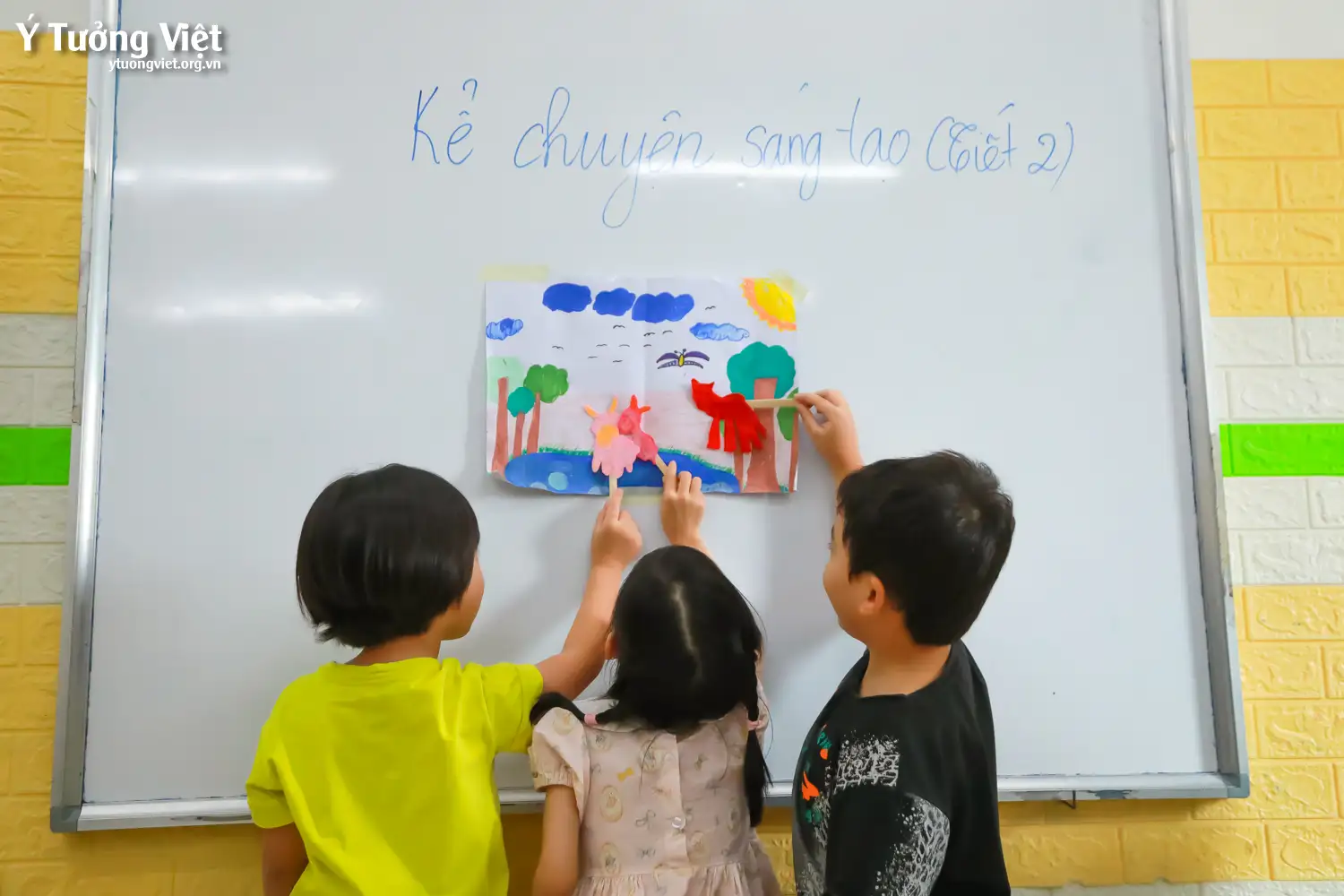 Nhật ký Hè Bản Lĩnh 2024: Bay bổng trong thế giới cổ tích cùng giờ học kể chuyện sáng tạo