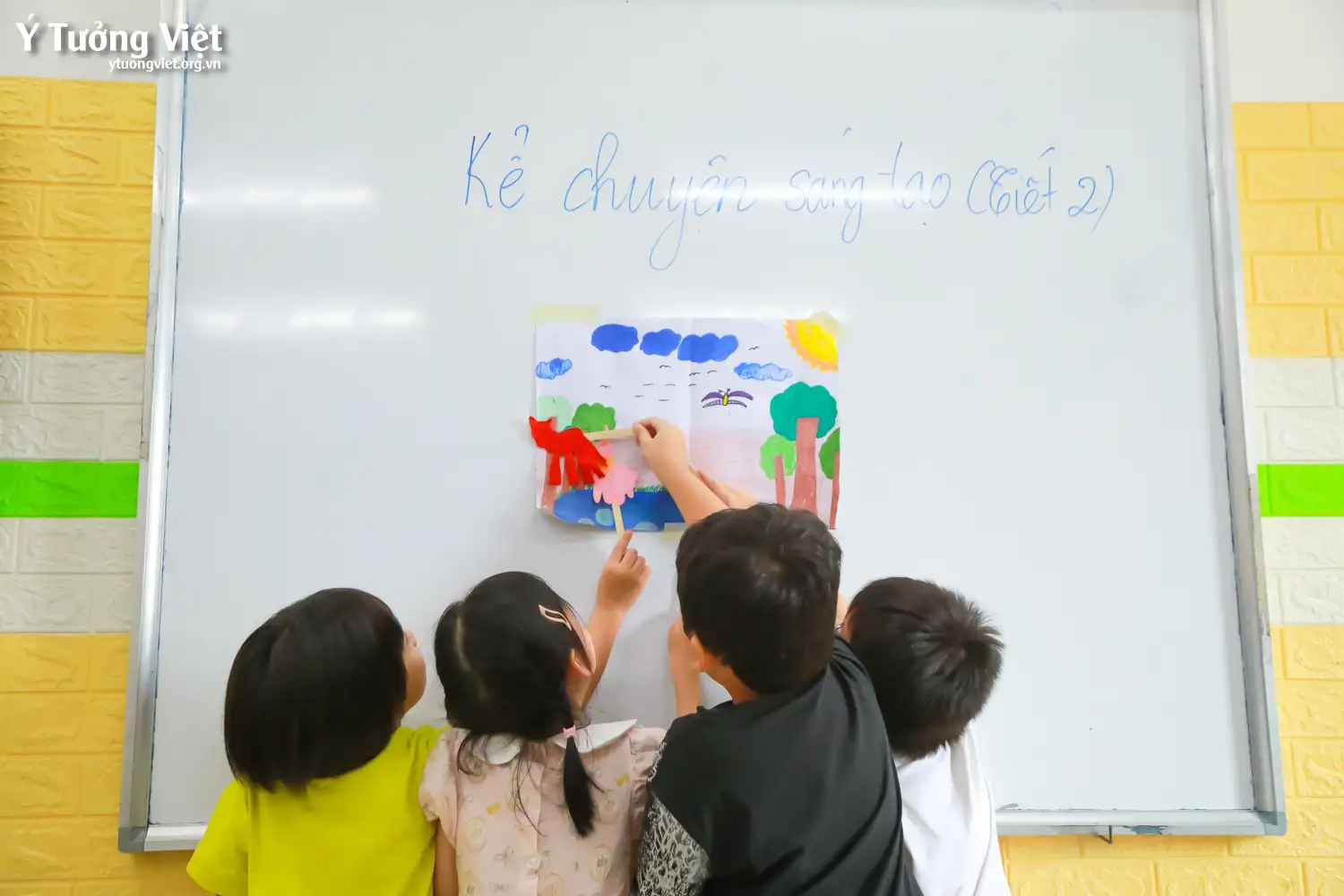 Nhật ký Hè Bản Lĩnh 2024: Bay bổng trong thế giới cổ tích cùng giờ học kể chuyện sáng tạo