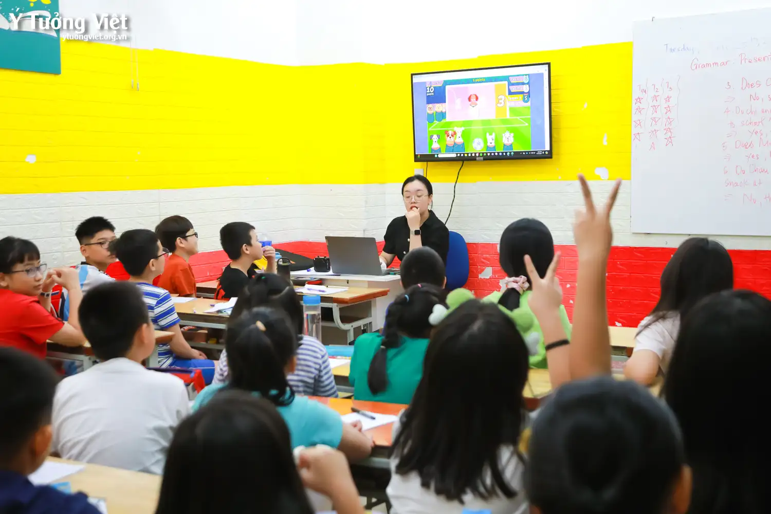Nhật ký Hè Bản Lĩnh 2024: Trau dồi vốn từ, rèn luyện phản xạ giao tiếp cùng giờ học Tiếng Anh