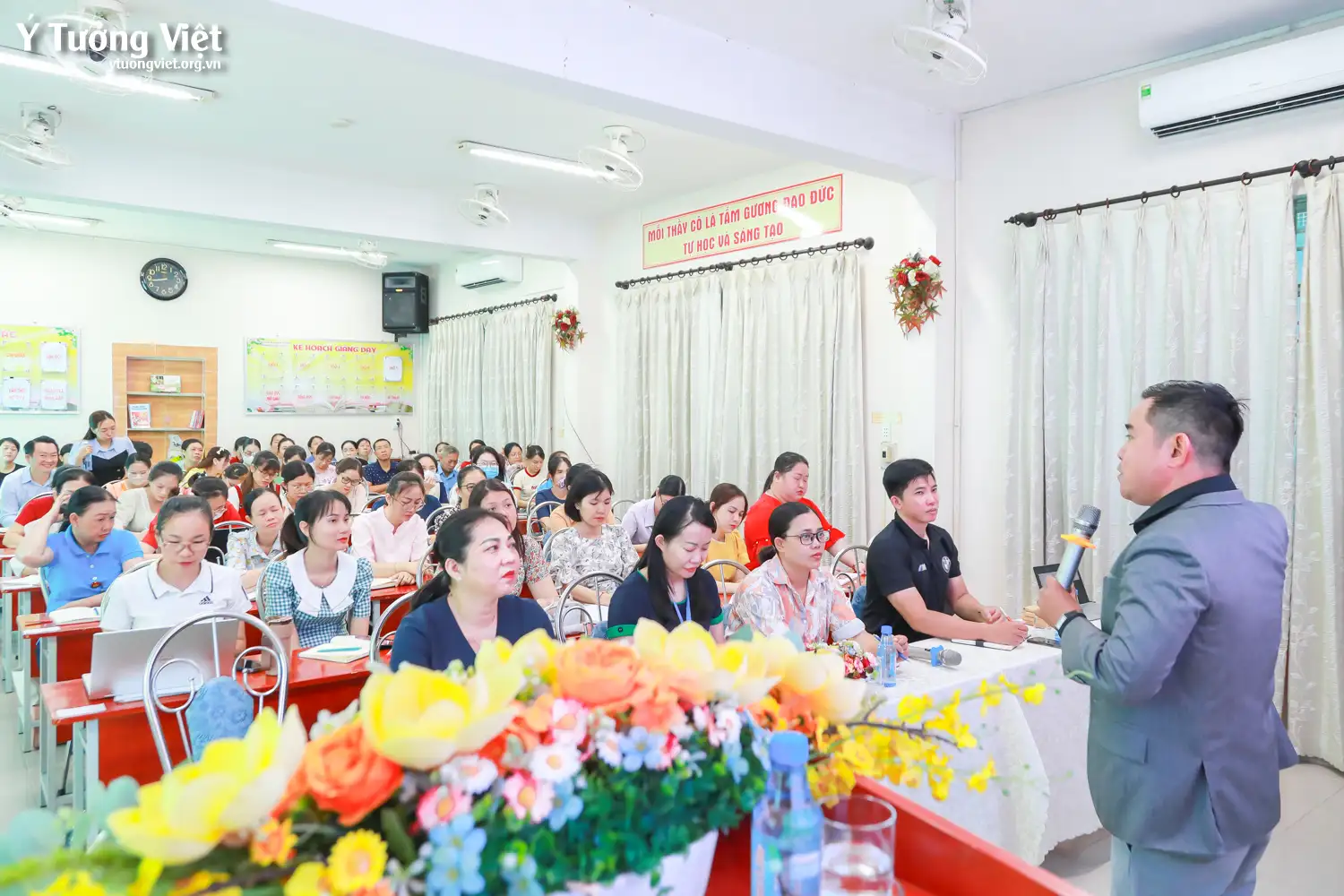 Chào mùa tựu trường 2024 – 2025 | Chuyên đề “Xây dựng tác phong nhà giáo trong bới cảnh hiện nay” – Trường TH Âu Cơ