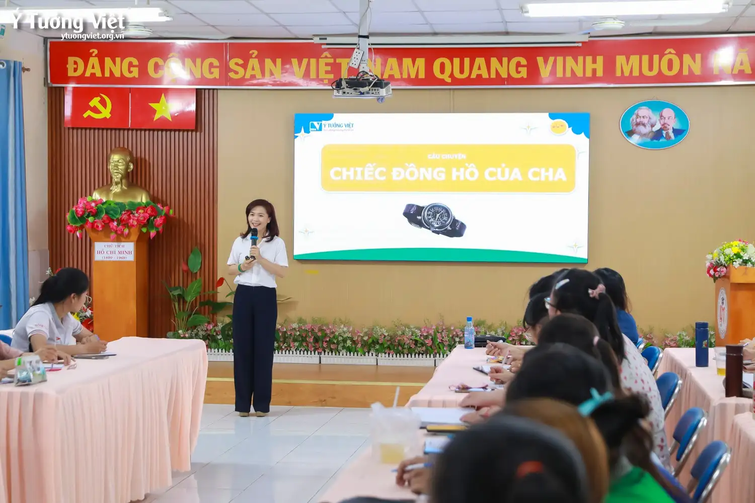 Chào mùa tựu trường 2024 – 2025 | Chuyên đề “Xây dựng tác phong sư phạm trong môi trường trường học hạnh phúc” – Trường TH Lê Thánh Tông