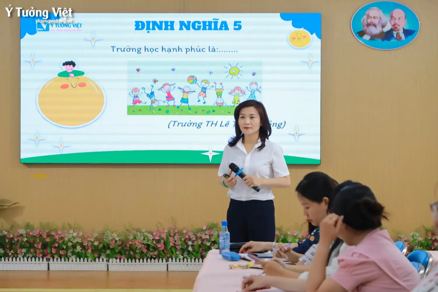 Chào mùa tựu trường 2024 – 2025 | Chuyên đề “Xây dựng tác phong sư phạm trong môi trường trường học hạnh phúc” – Trường TH Lê Thánh Tông
