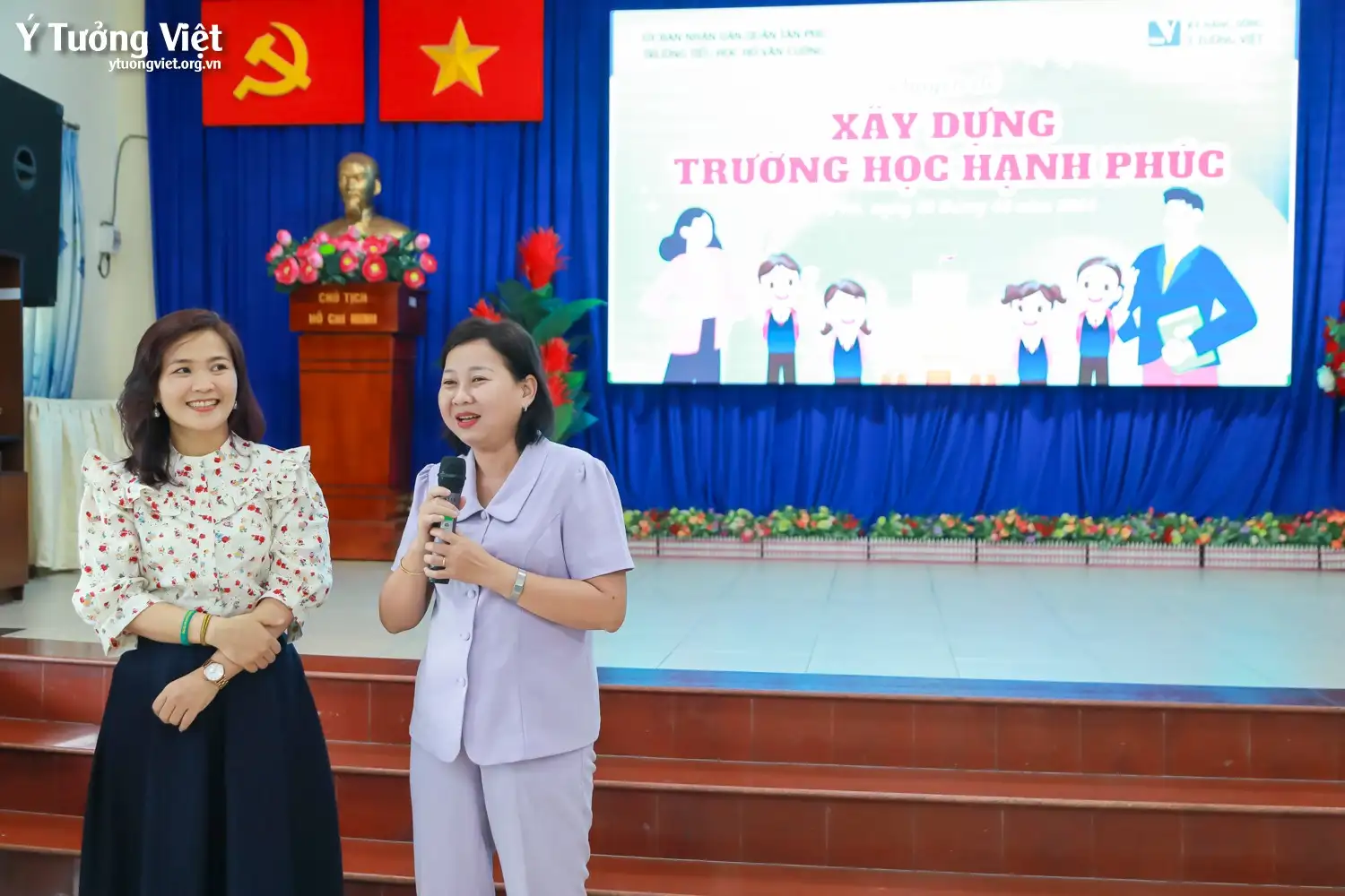 Chào mùa tựu trường 2024 – 2025 | Chuyên đề “Xây dựng trường học hạnh phúc” – Trường TH Hồ Văn Cường