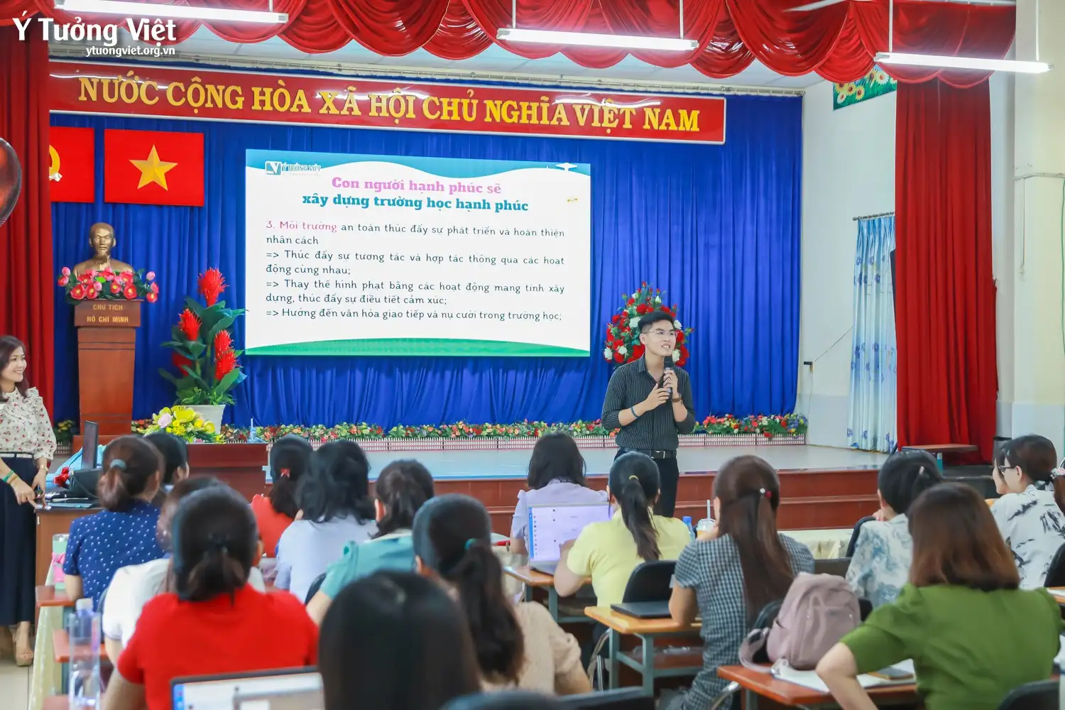 Chào mùa tựu trường 2024 – 2025 | Chuyên đề “Xây dựng trường học hạnh phúc” – Trường TH Hồ Văn Cường