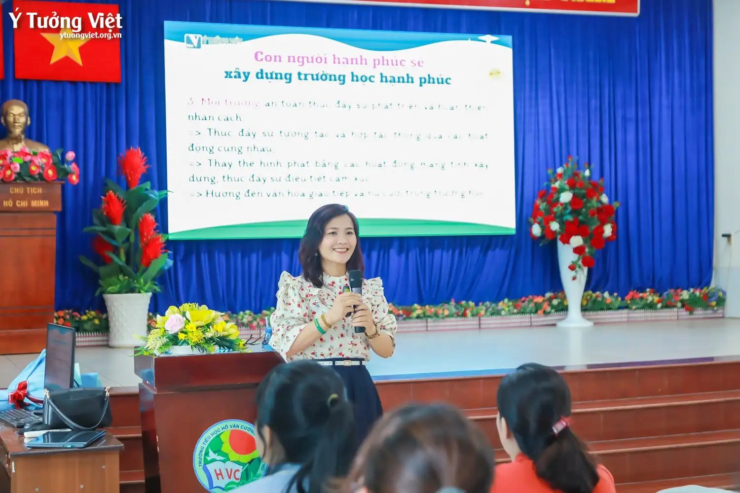 Chào mùa tựu trường 2024 – 2025 | Chuyên đề “Xây dựng trường học hạnh phúc” – Trường TH Hồ Văn Cường