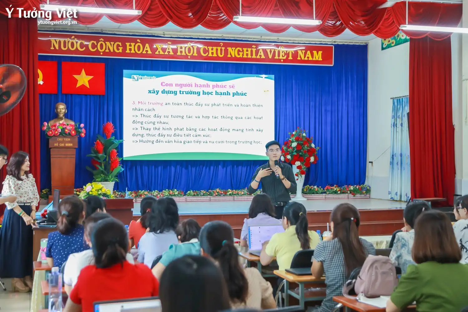 Chào mùa tựu trường 2024 – 2025 | Chuyên đề “Xây dựng trường học hạnh phúc” – Trường TH Hồ Văn Cường