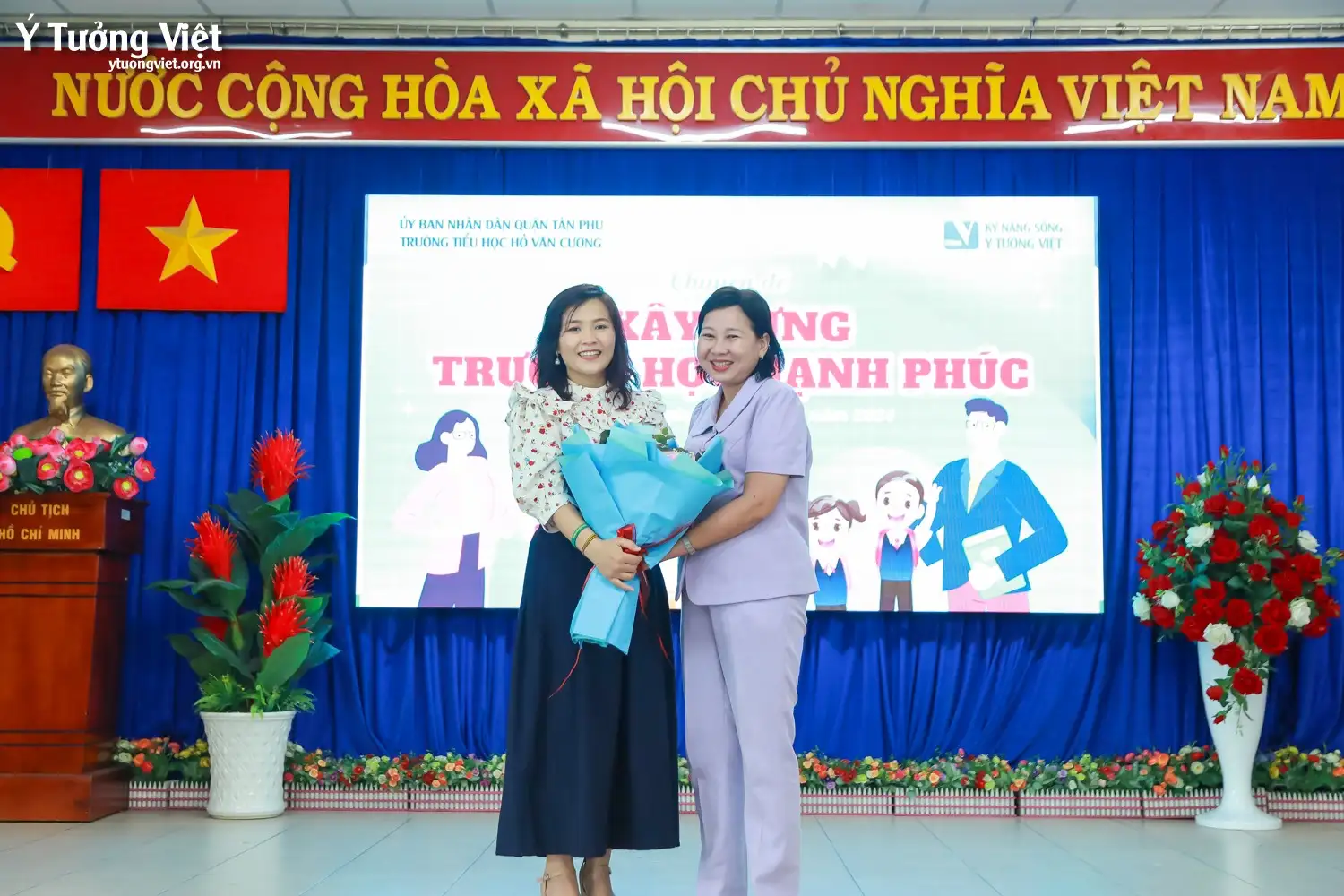 Chào mùa tựu trường 2024 – 2025 | Chuyên đề “Xây dựng trường học hạnh phúc” – Trường TH Hồ Văn Cường