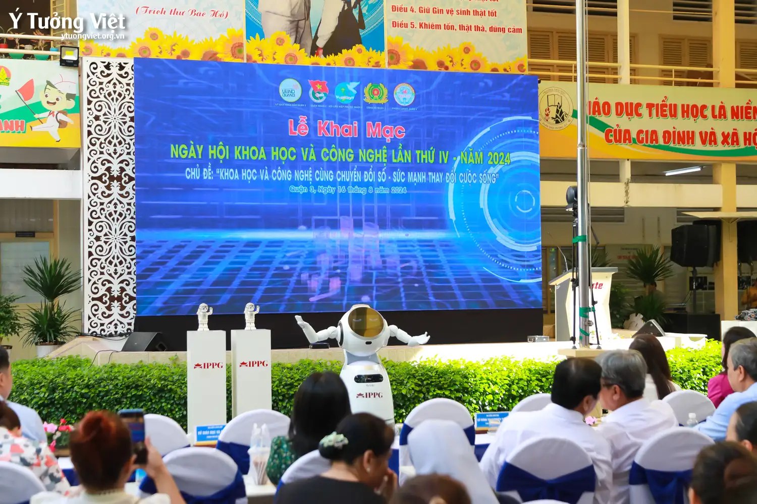 Đồng hành cùng quận 3 trong Ngày hội “Khoa học và Công nghệ” lần thứ IV