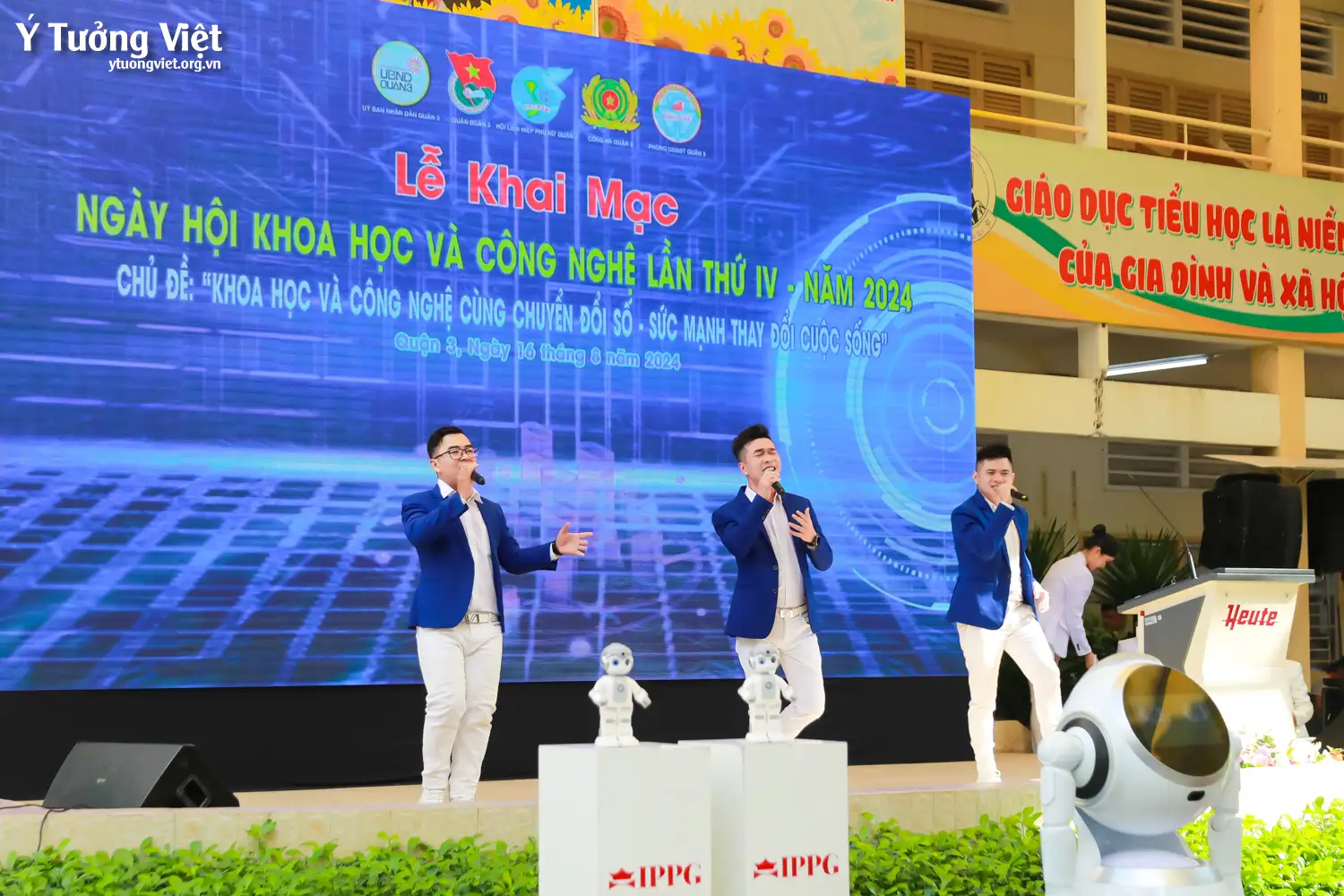 Đồng hành cùng quận 3 trong Ngày hội “Khoa học và Công nghệ” lần thứ IV
