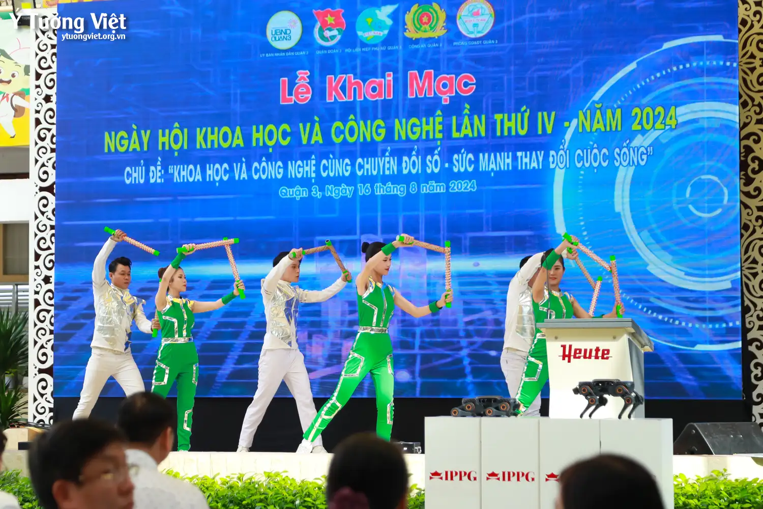 Đồng hành cùng quận 3 trong Ngày hội “Khoa học và Công nghệ” lần thứ IV