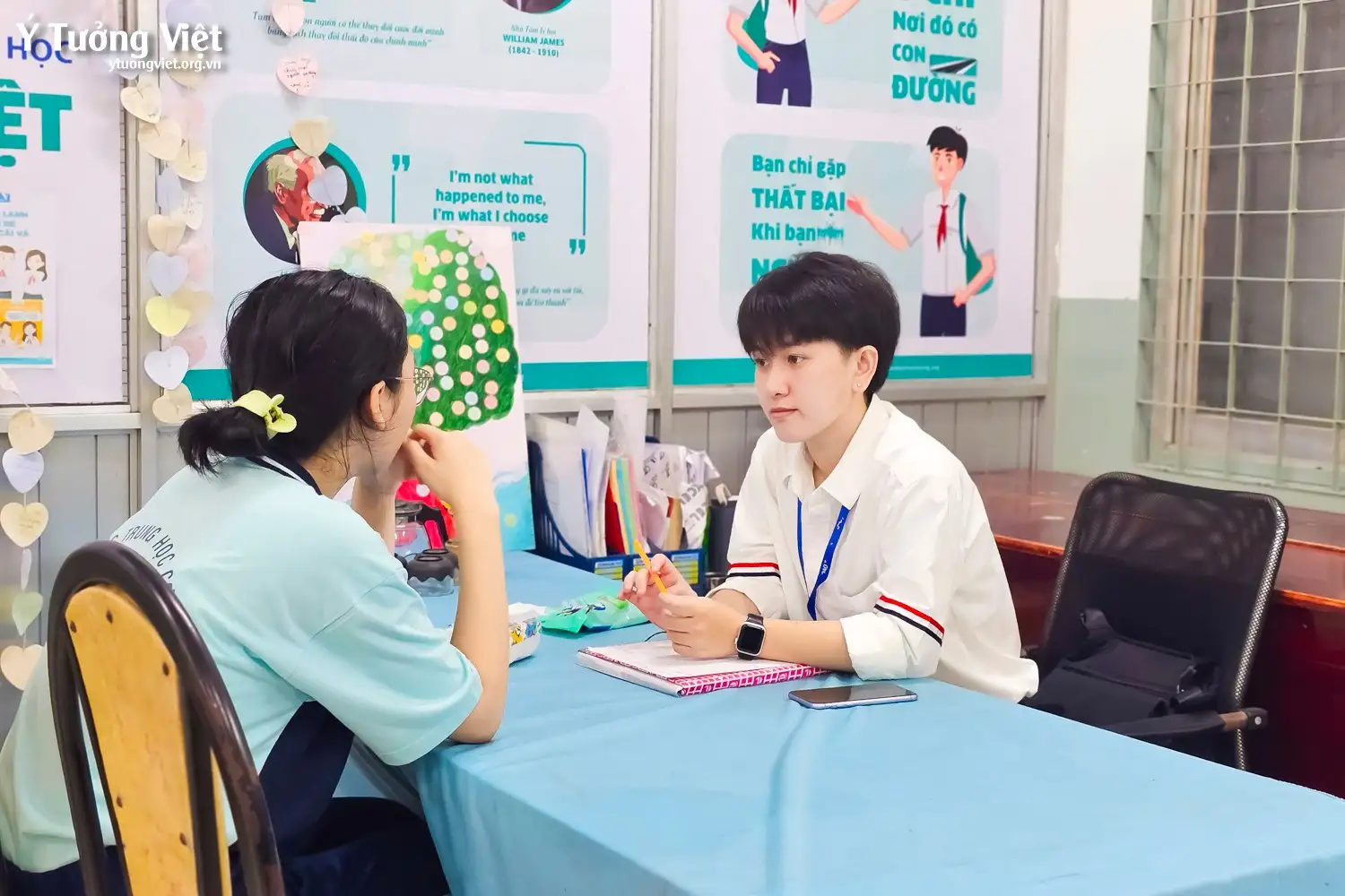 Dự án phát triển Tâm lý học đường 2024 – 2025 | Chuyên đề “Giới thiệu phòng Tâm lý học đường” – Trường THCS Bạch Đằng và trường THCS Tùng Thiện Vương