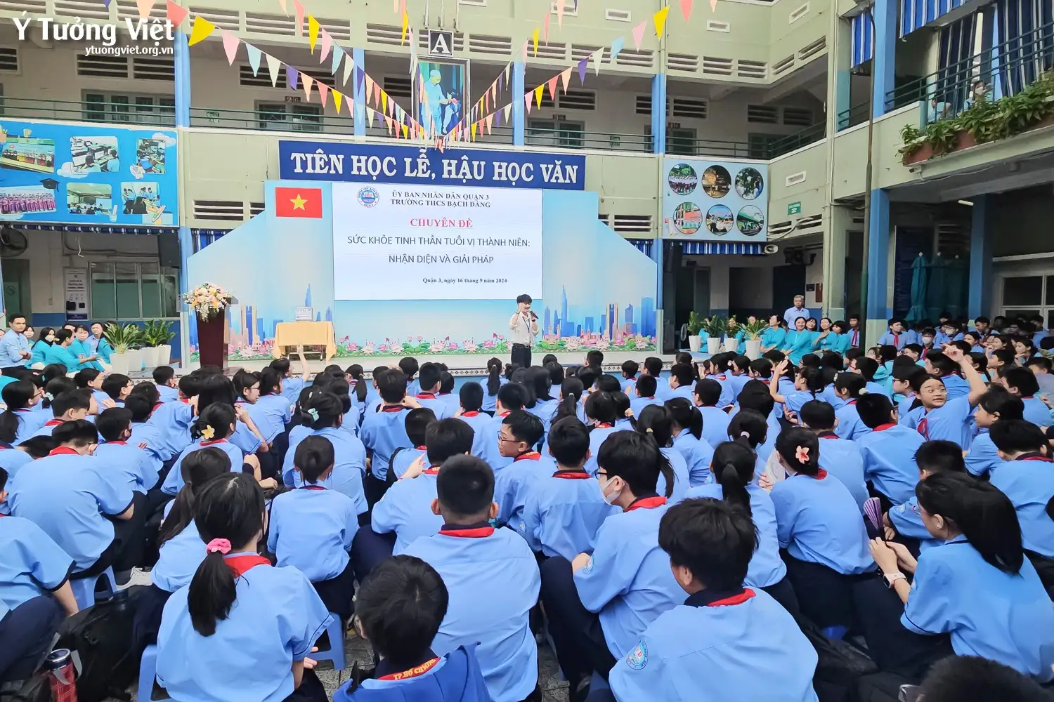 Dự án phát triển Tâm lý học đường 2024 – 2025 | Chuyên đề “Giới thiệu phòng Tâm lý học đường” – Trường THCS Bạch Đằng và trường THCS Tùng Thiện Vương