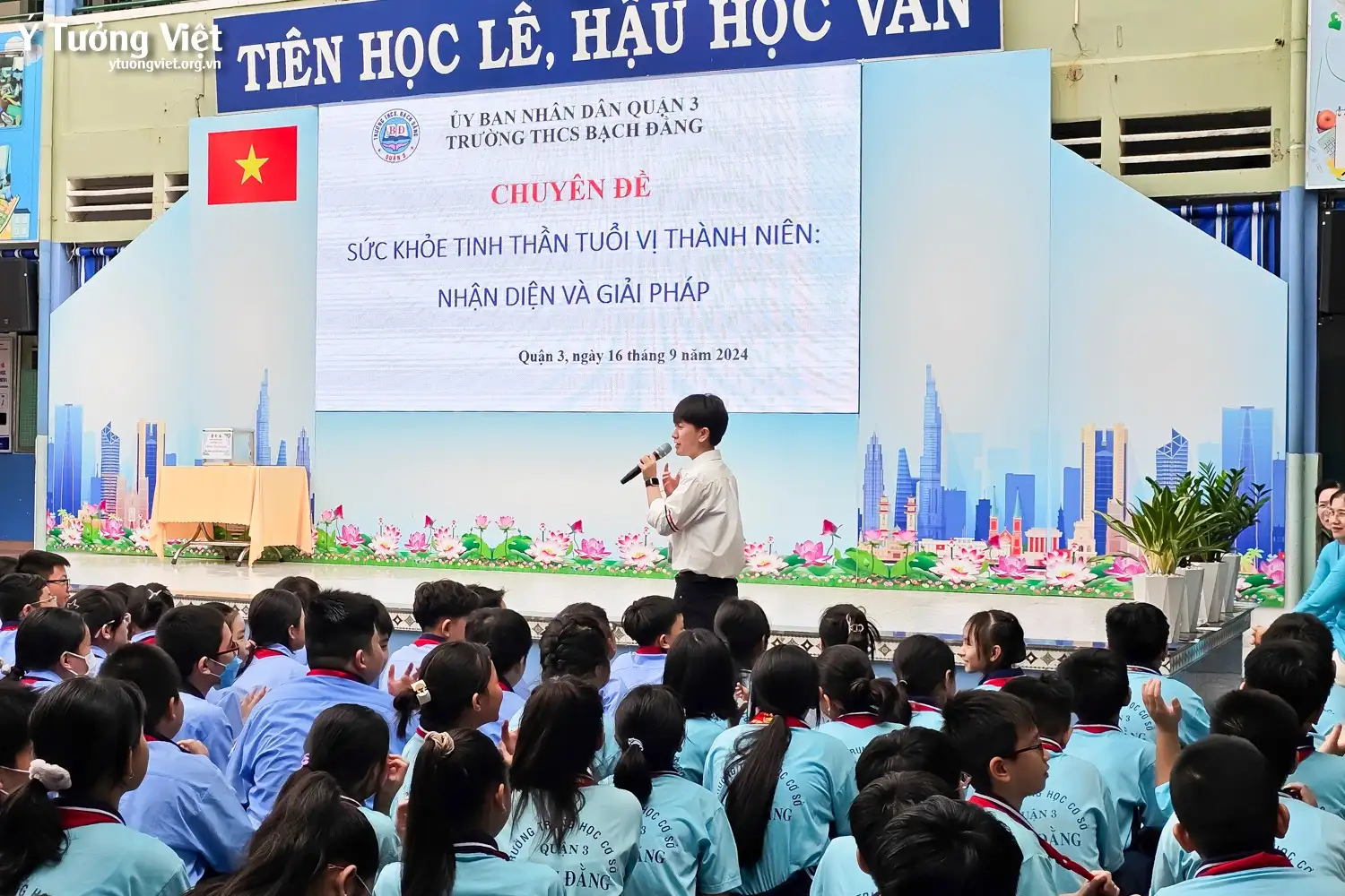 Dự án phát triển Tâm lý học đường 2024 – 2025 | Chuyên đề “Giới thiệu phòng Tâm lý học đường” – Trường THCS Bạch Đằng và trường THCS Tùng Thiện Vương