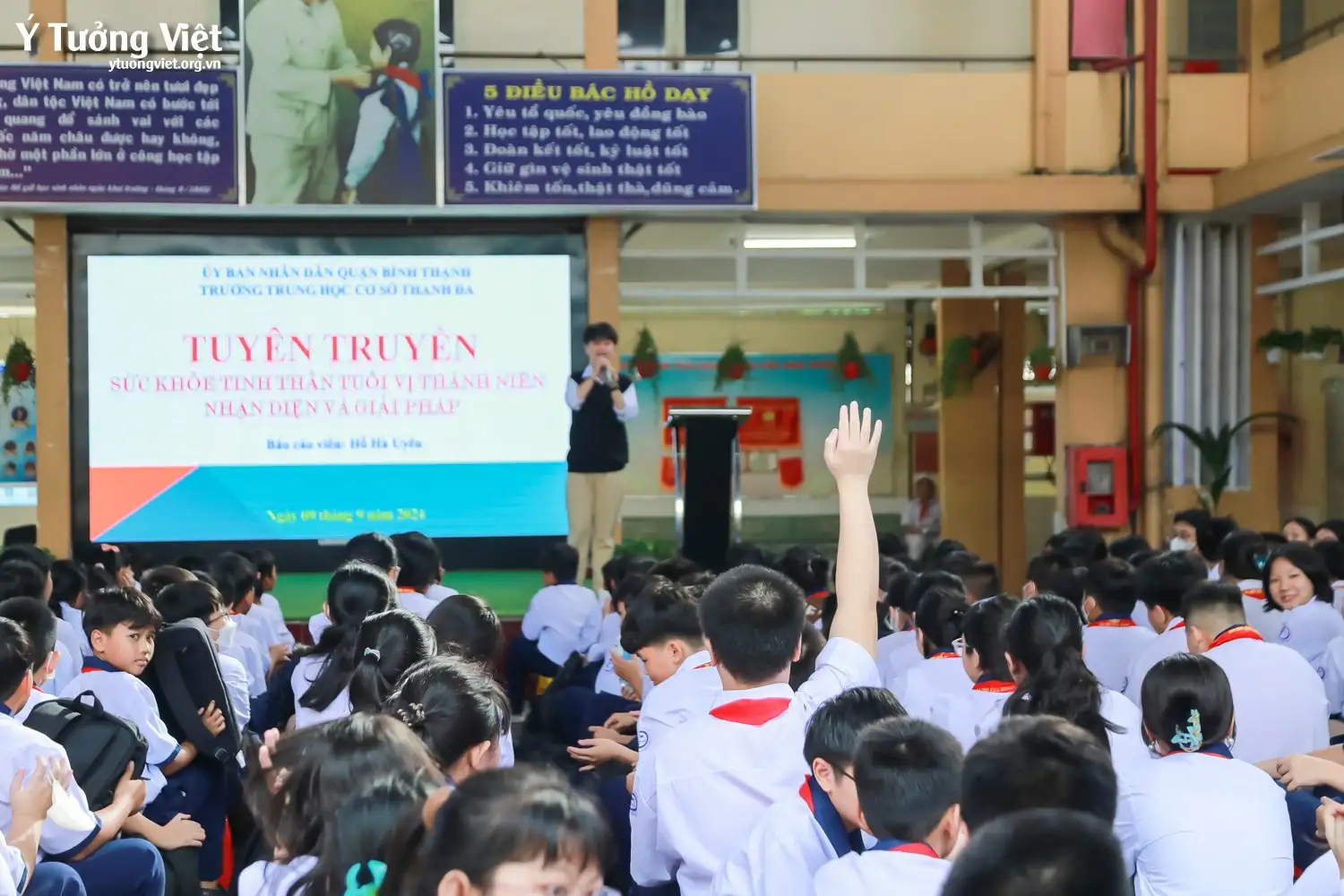 Dự án phát triển Tâm lý học đường 2024 – 2025 | Giới thiệu phòng Tâm lý học đường trường THCS Thanh Đa, THCS Nguyễn Du – Chuyên đề “Sức khoẻ tinh thần – Nhận diện và giải pháp”