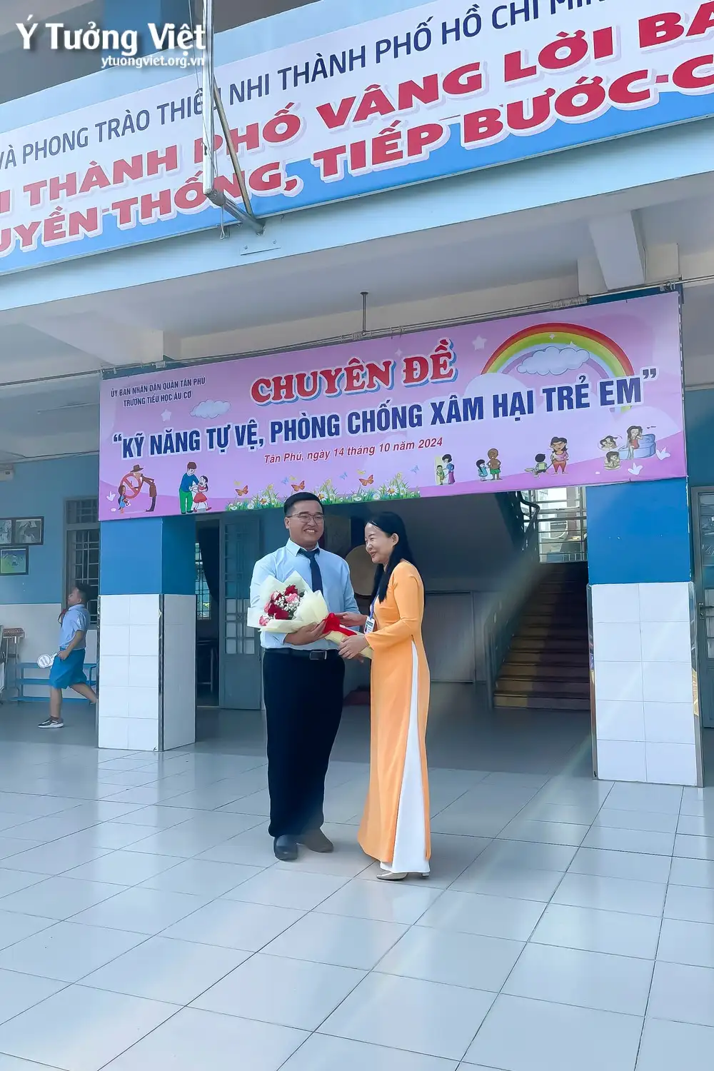 Cùng trường TH Âu Cơ trang bị “Kỹ năng tự vệ – Phòng chống xâm hại trẻ em” – Hiểu rõ nguy cơ, bảo vệ chính mình