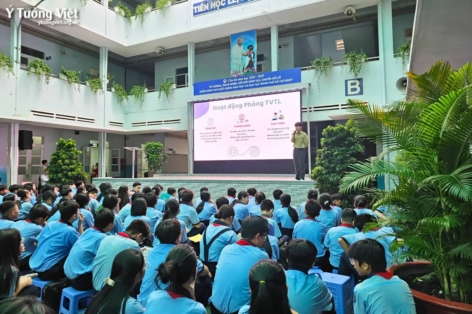 Dự án phát triển Tâm lý học đường 2024 – 2025 | Chuyên đề “Sức khoẻ tinh thần tuổi vị thành niên” – Trường THCS Trần Quang Khải & THCS Đoàn Thị Điểm