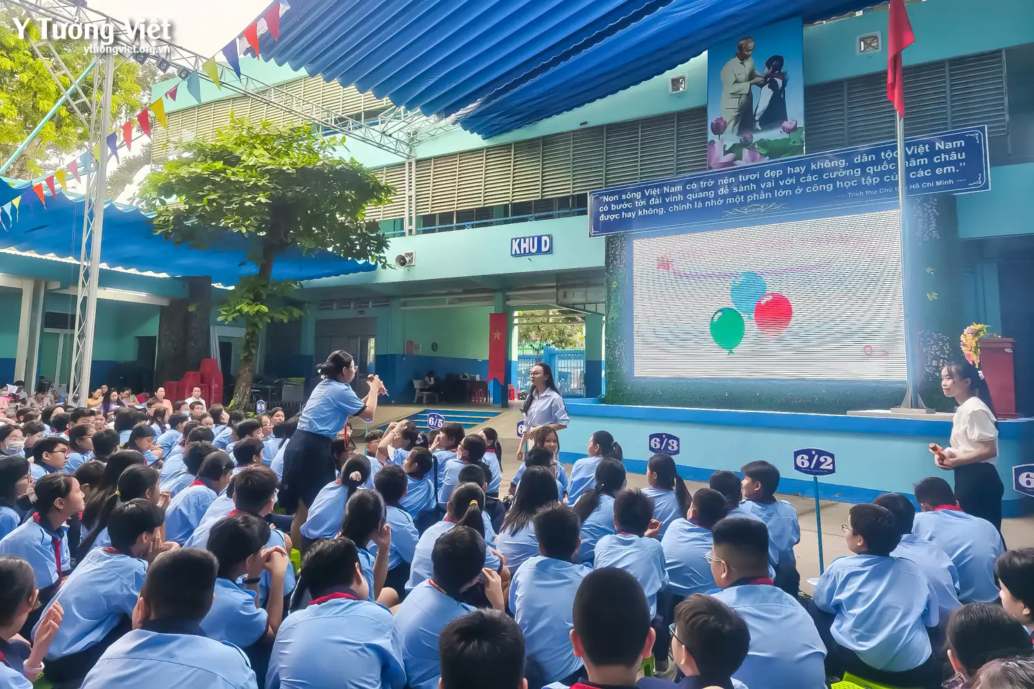 Dự án phát triển Tâm lý học đường 2024 – 2025 | Làm quen với Phòng tâm lý học đường trường THCS Lê Lợi, THCS Cửu Long qua chuyên đề “Sức khoẻ tinh thần – Nhận diện & giải pháp”