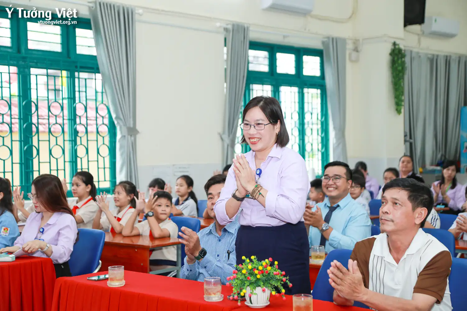 Dự án phát triển Tâm lý học đường 2024 – 2025 | Lễ khánh thành & trao tặng phòng Tâm lý học đường trường TH Hiệp Tân