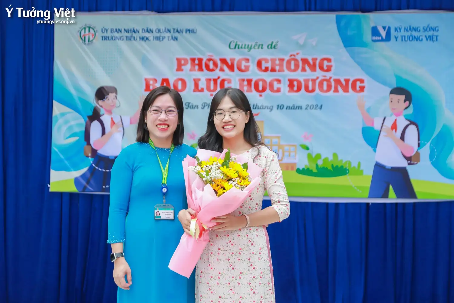 Nói “không” với bạo lực học đường cùng trường TH Hiệp Tân