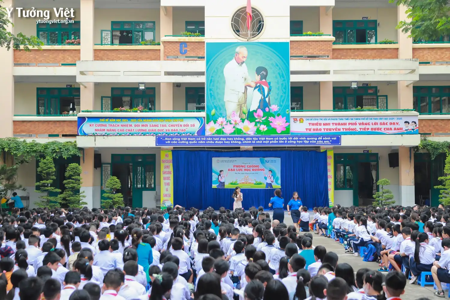 Nói “không” với bạo lực học đường cùng trường TH Hiệp Tân