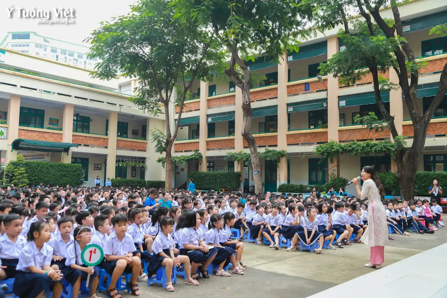 Nói “không” với bạo lực học đường cùng trường TH Hiệp Tân