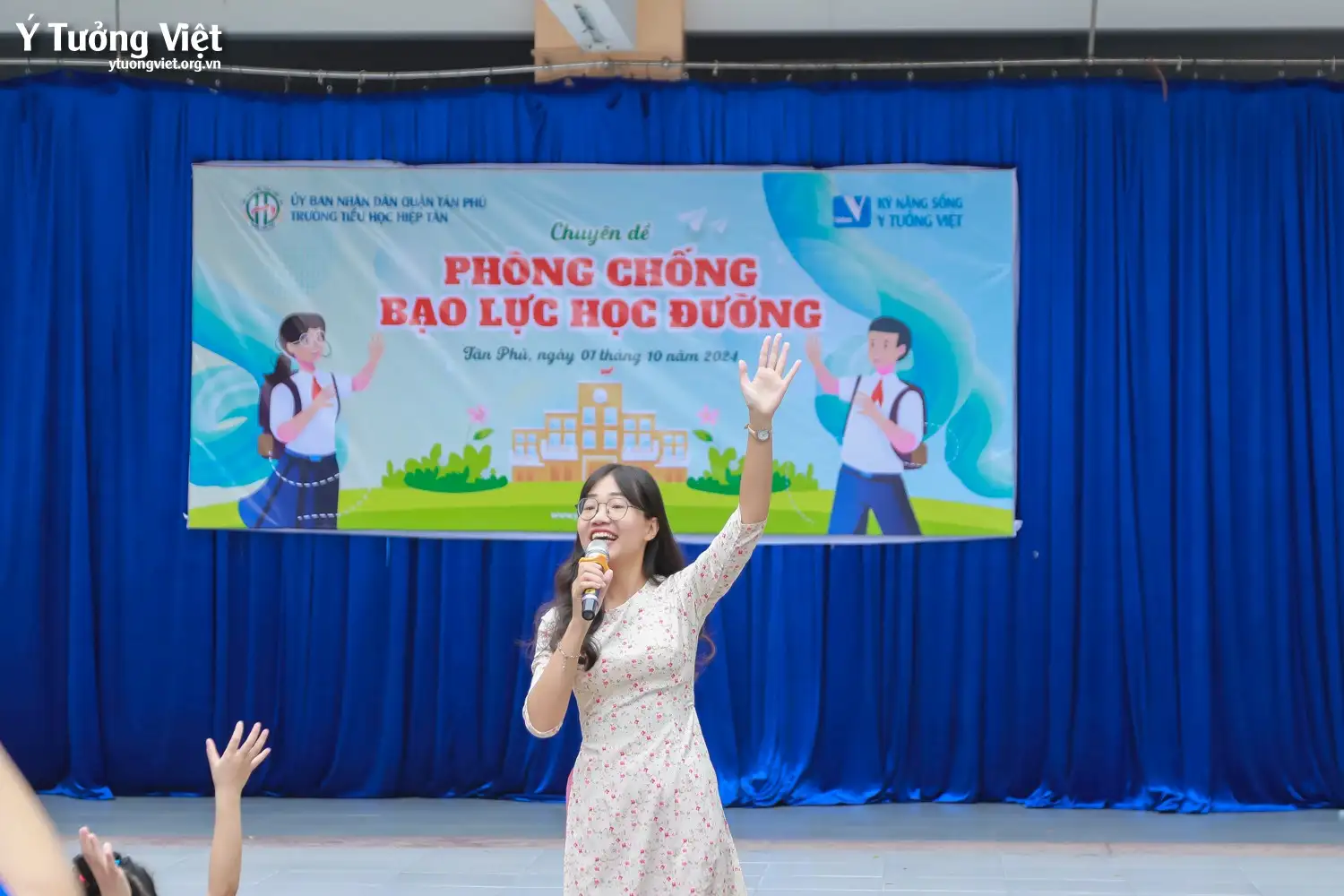 Nói “không” với bạo lực học đường cùng trường TH Hiệp Tân