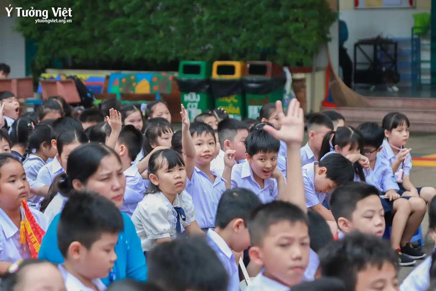 Nói “không” với bạo lực học đường cùng trường TH Hiệp Tân