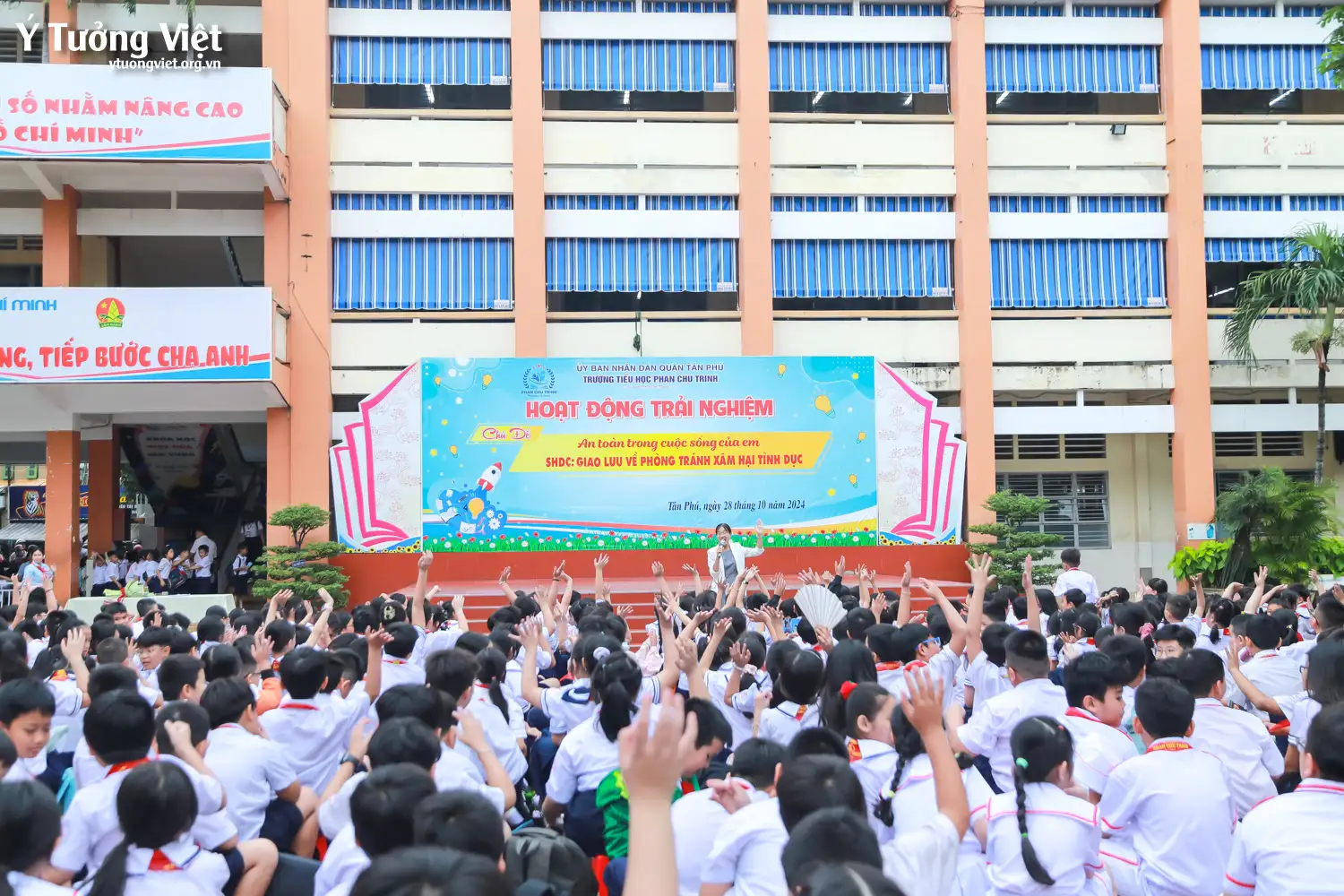 Đồng hành cùng trường TH Phan Chu Trinh trong chuyên đề “Giao lưu và phòng tránh xâm hại tình dục”
