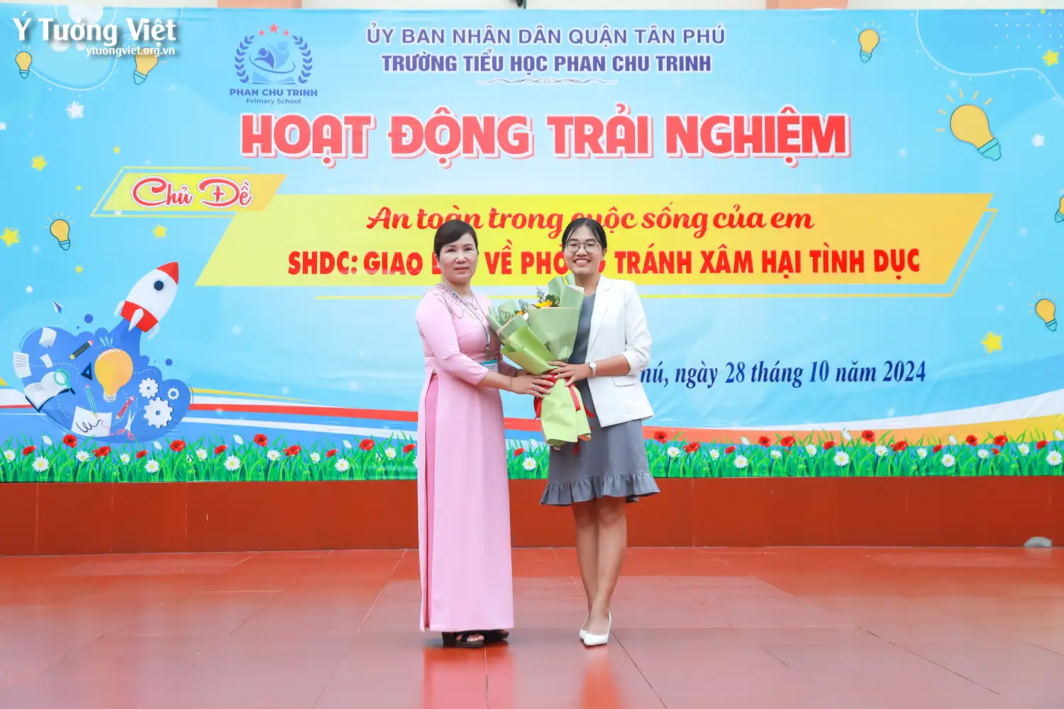 Đồng hành cùng trường TH Phan Chu Trinh trong chuyên đề “Giao lưu và phòng tránh xâm hại tình dục”