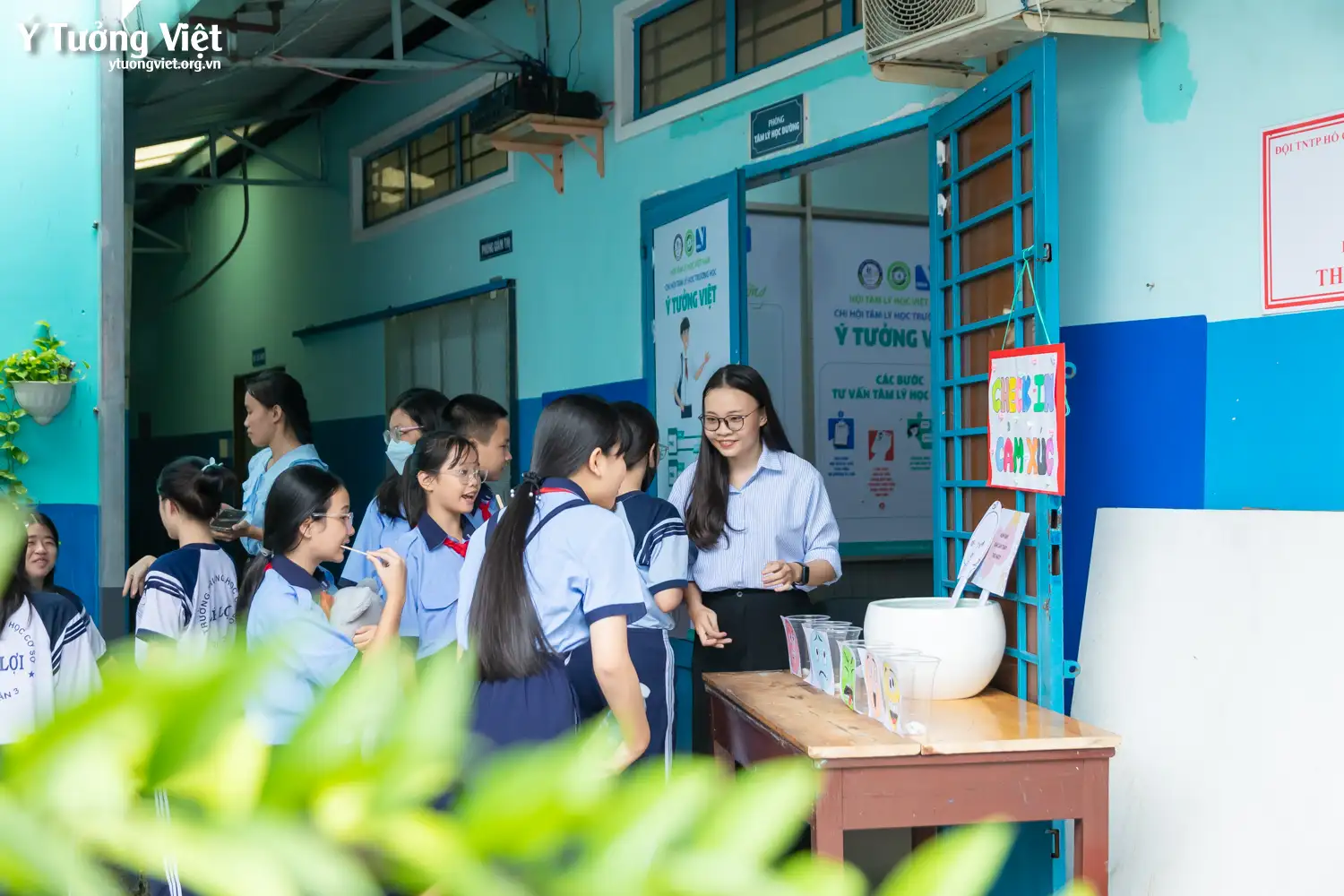 Dự án phát triển Tâm lý học đường 2024 – 2025 | Chào đón phòng Tâm lý học đường Trường THCS Lê Lợi Quận 3
