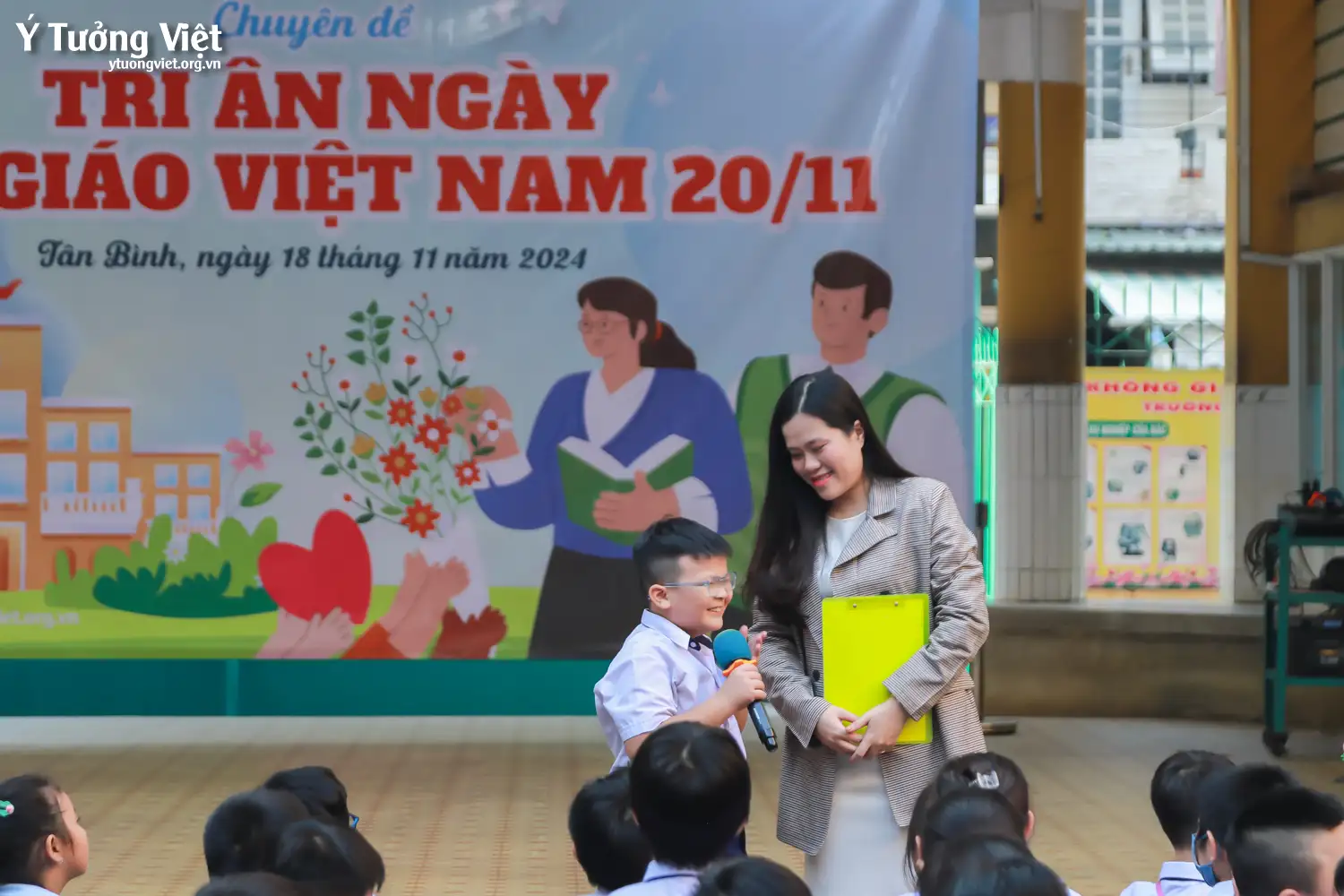 Mừng ngày Nhà giáo – Chào tháng tri ân | Chuyên đề “Tri ân ngày Nhà giáo Việt Nam 20.11” – Trường TH Lạc Long Quân