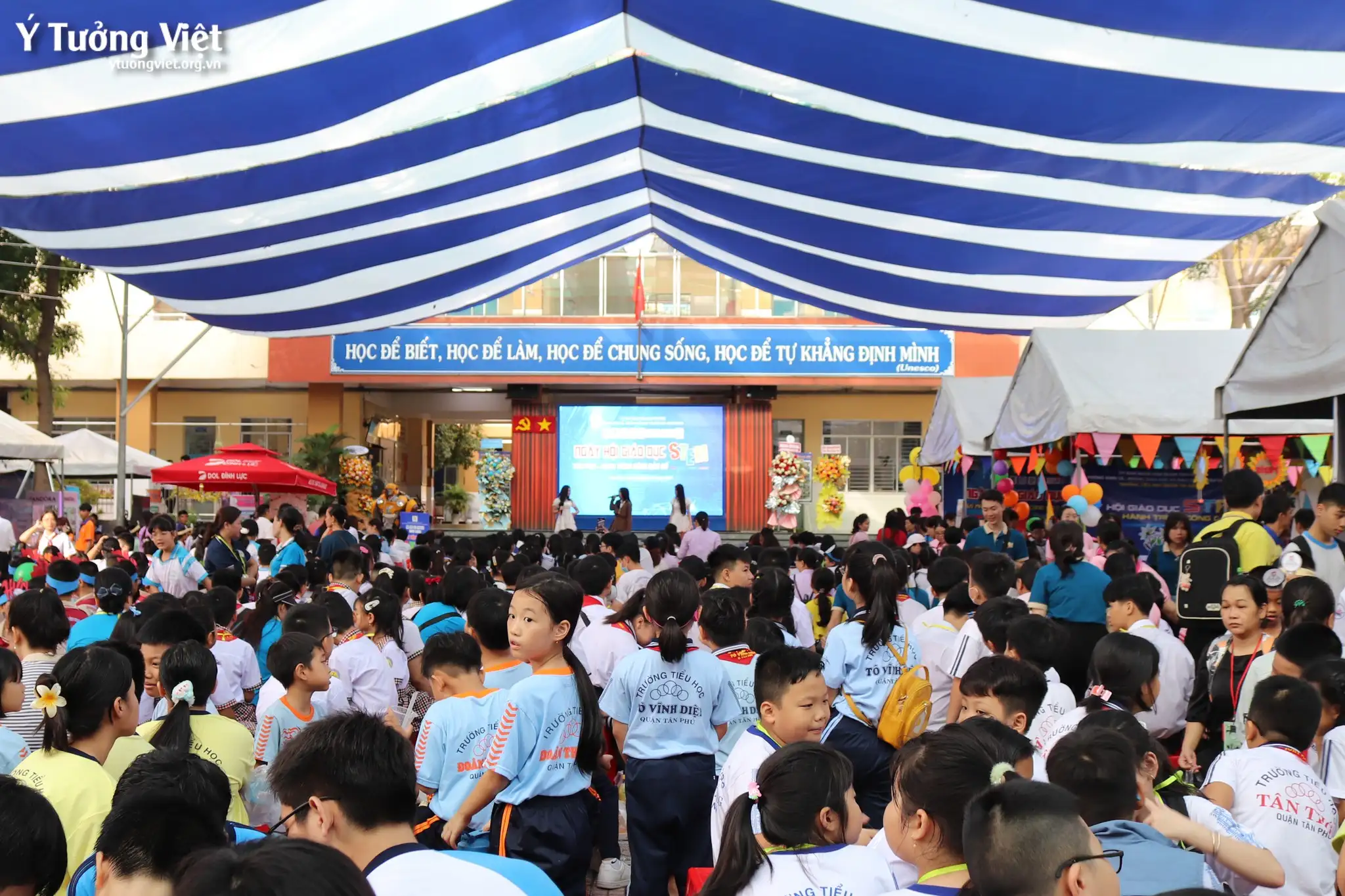 Ngày hội STEM Quận Tân Phú năm 2024: Hành trình công dân số – Hành trình của tương lai