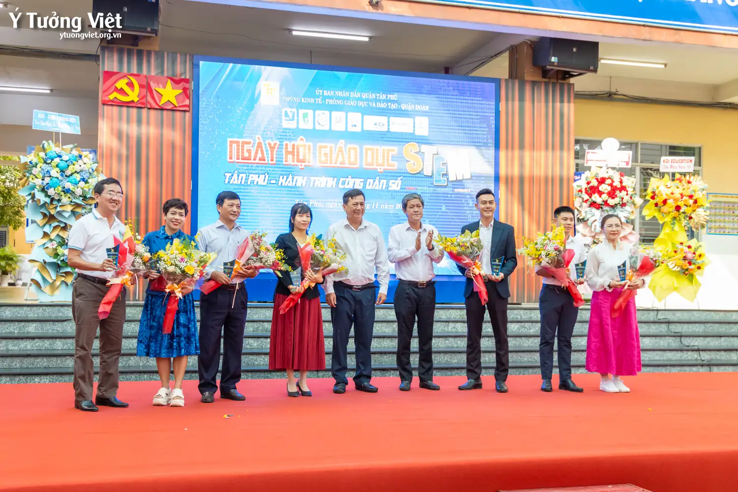 Ngày hội STEM Quận Tân Phú năm 2024: Hành trình công dân số – Hành trình của tương lai