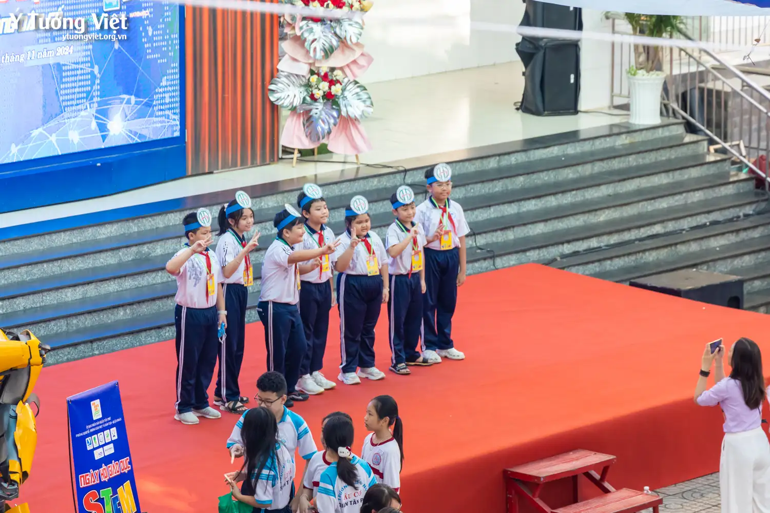 Ngày hội STEM Quận Tân Phú năm 2024: Hành trình công dân số – Hành trình của tương lai