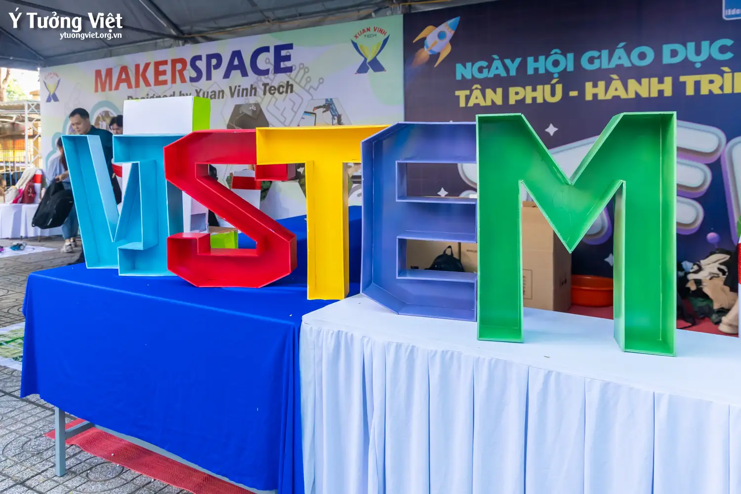 Ngày hội STEM Quận Tân Phú năm 2024: Hành trình công dân số – Hành trình của tương lai
