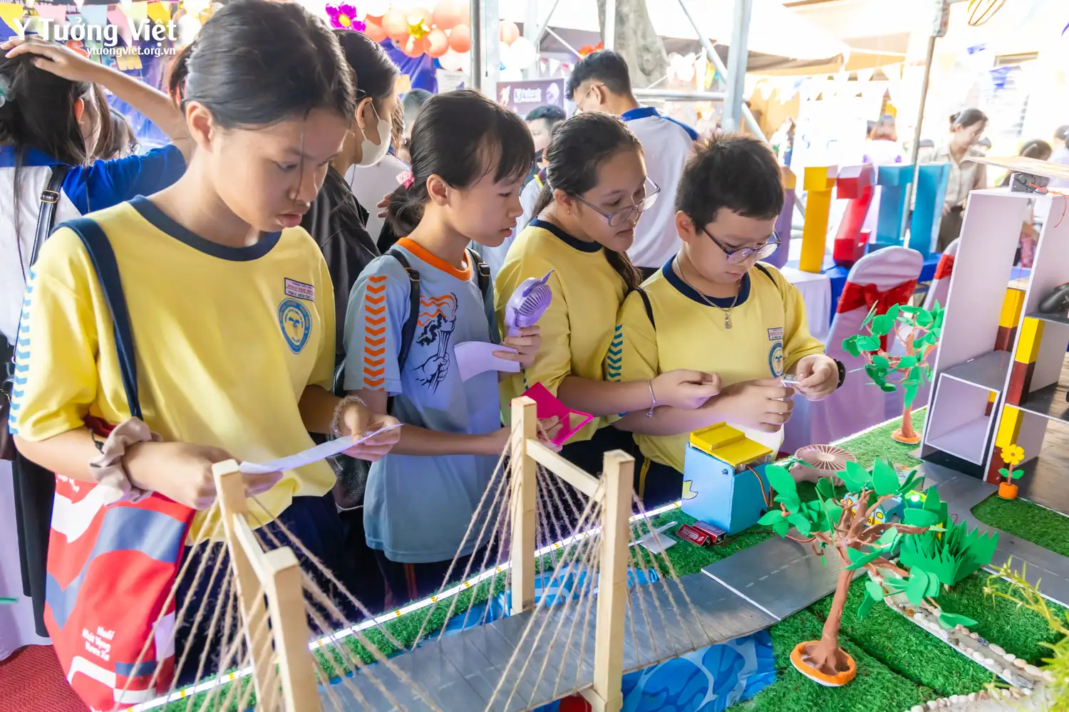 Ngày hội STEM Quận Tân Phú năm 2024: Hành trình công dân số – Hành trình của tương lai
