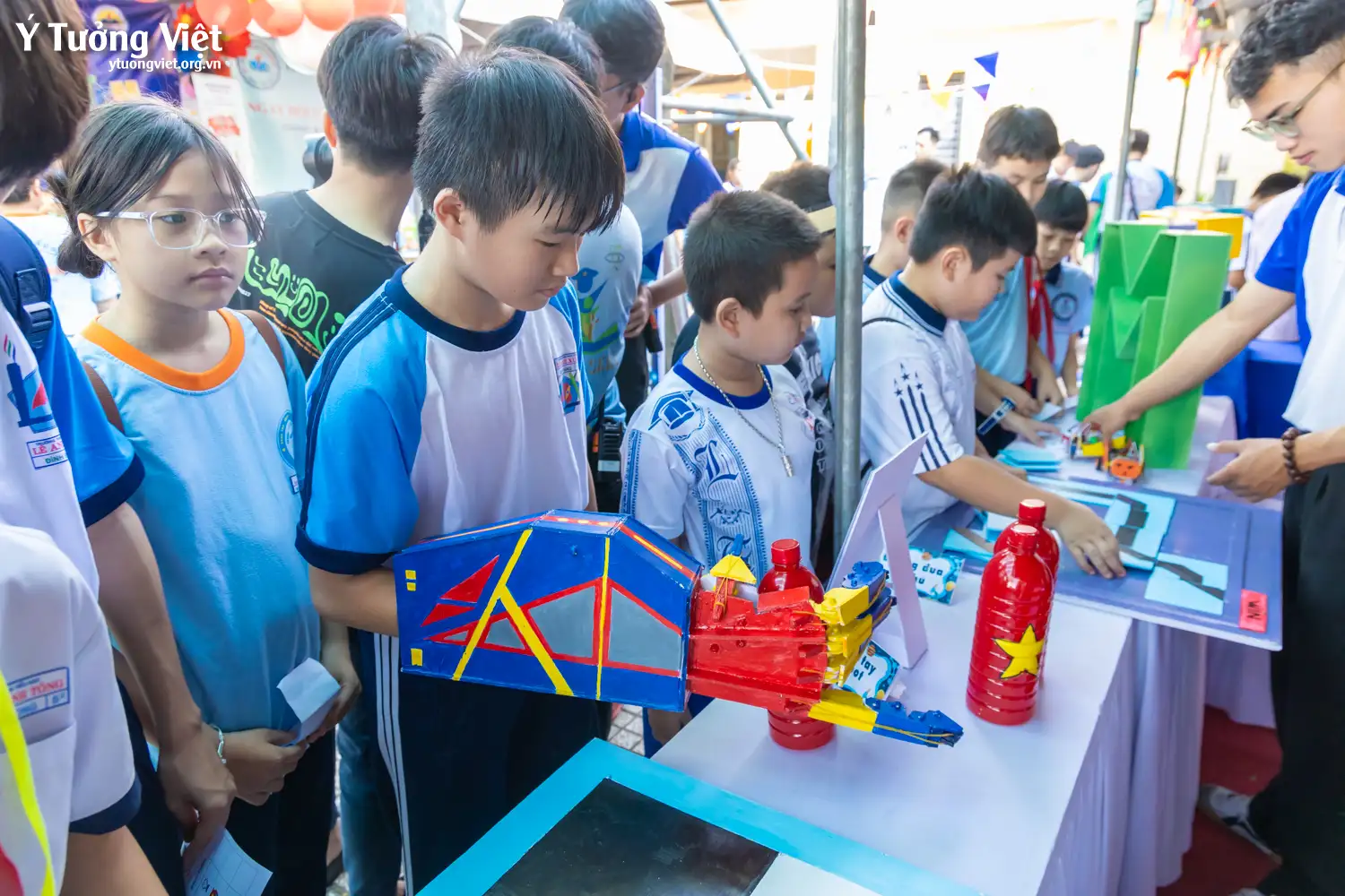 Ngày hội STEM Quận Tân Phú năm 2024: Hành trình công dân số – Hành trình của tương lai