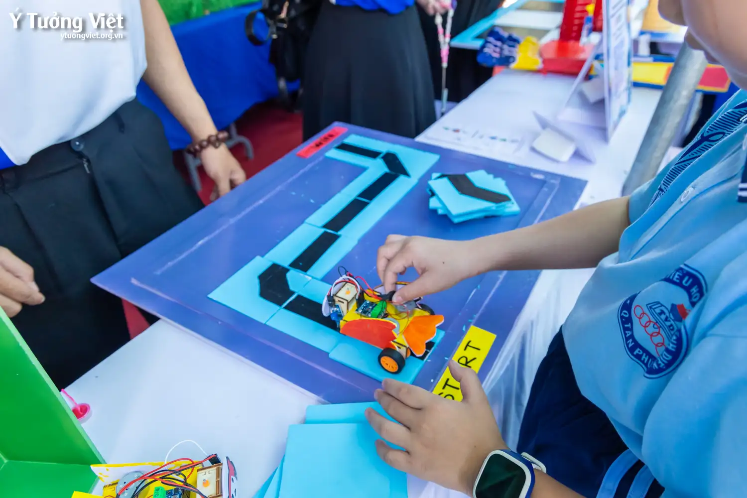 Ngày hội STEM Quận Tân Phú năm 2024: Hành trình công dân số – Hành trình của tương lai