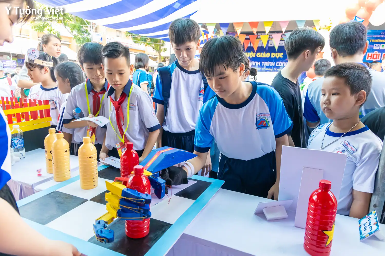 Ngày hội STEM Quận Tân Phú năm 2024: Hành trình công dân số – Hành trình của tương lai