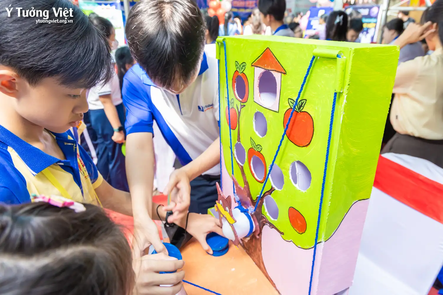 Ngày hội STEM Quận Tân Phú năm 2024: Hành trình công dân số – Hành trình của tương lai