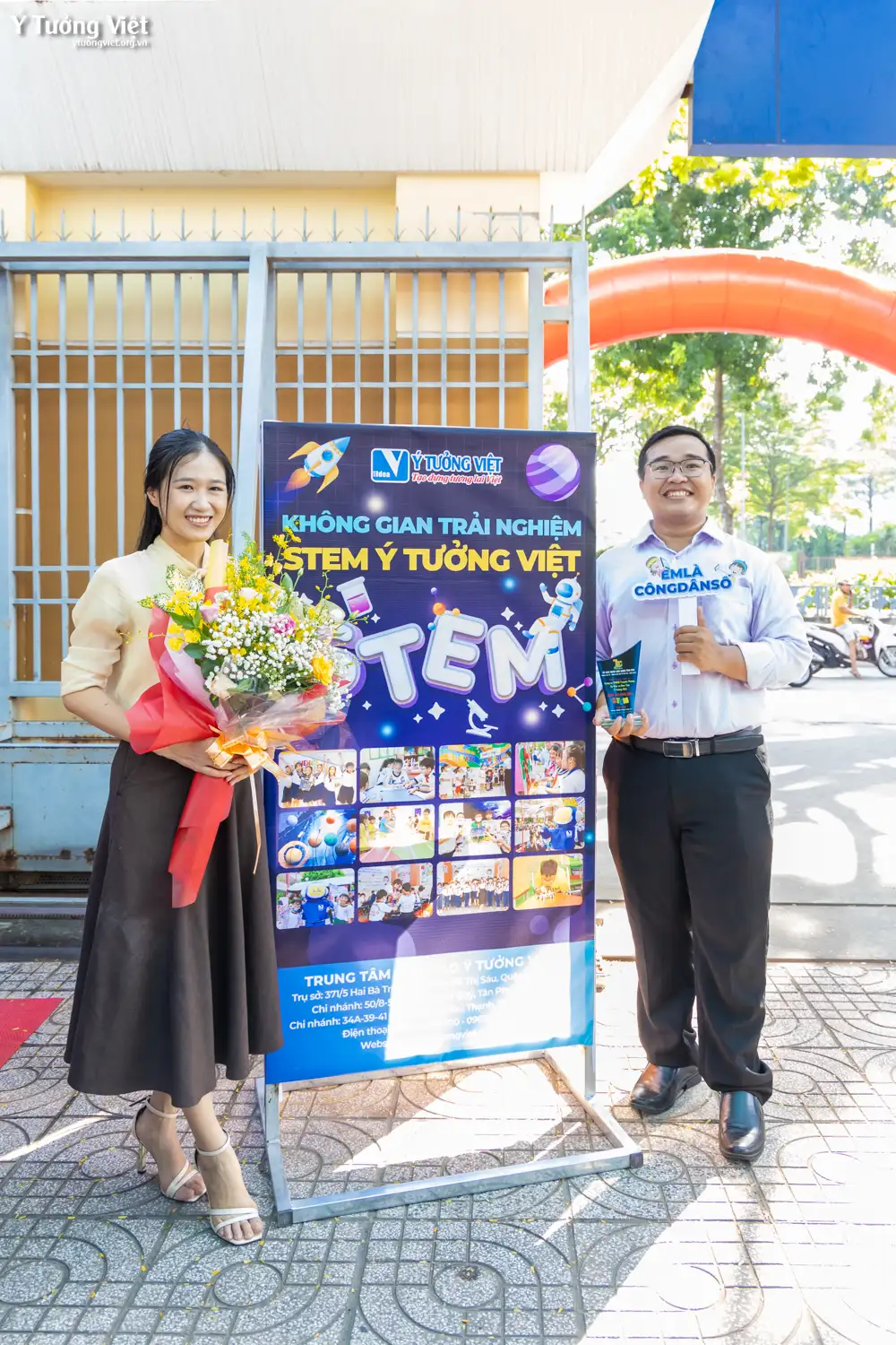 Ngày hội STEM Quận Tân Phú năm 2024: Hành trình công dân số – Hành trình của tương lai