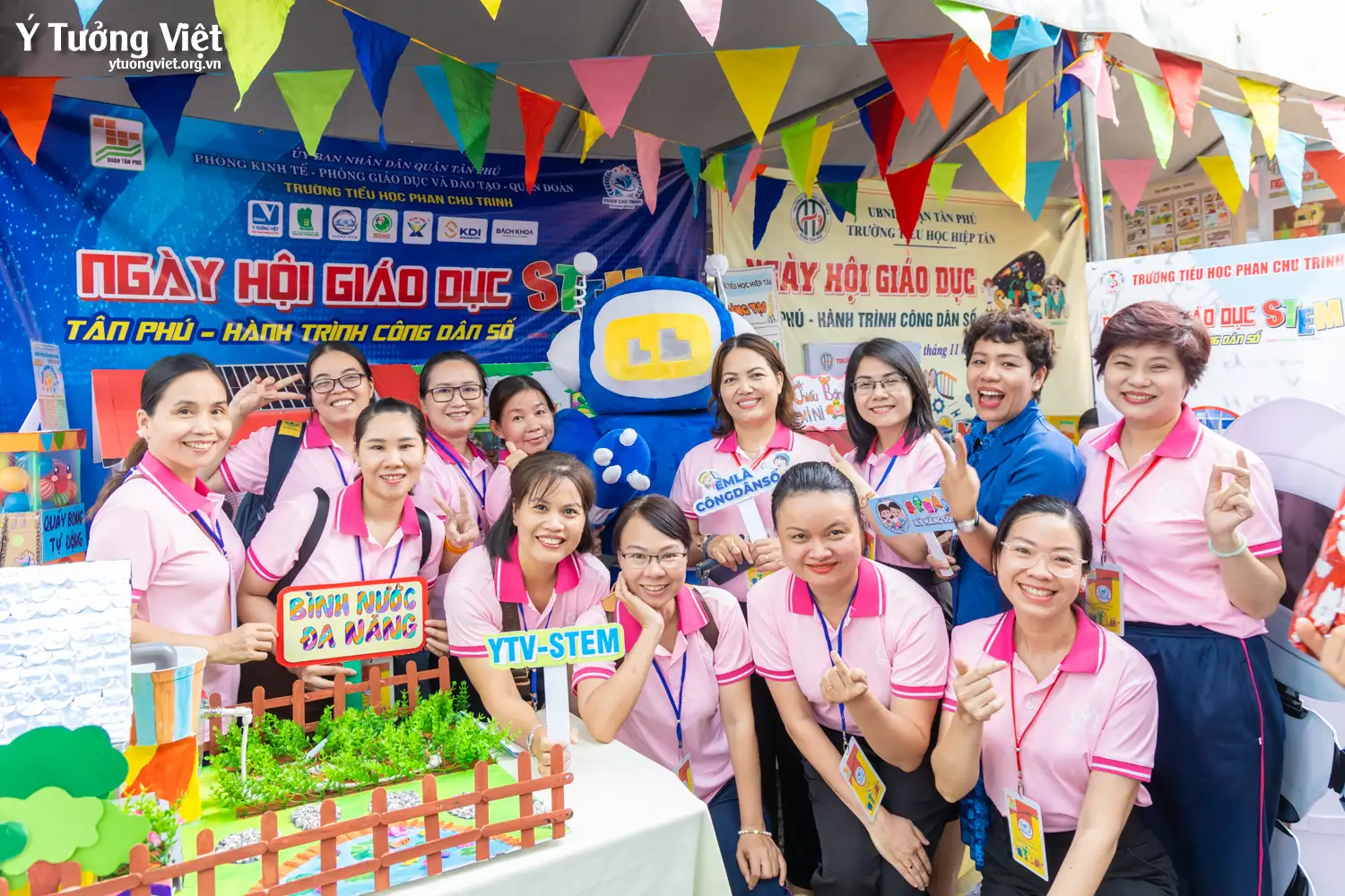 Ngày hội STEM Quận Tân Phú năm 2024: Hành trình công dân số – Hành trình của tương lai